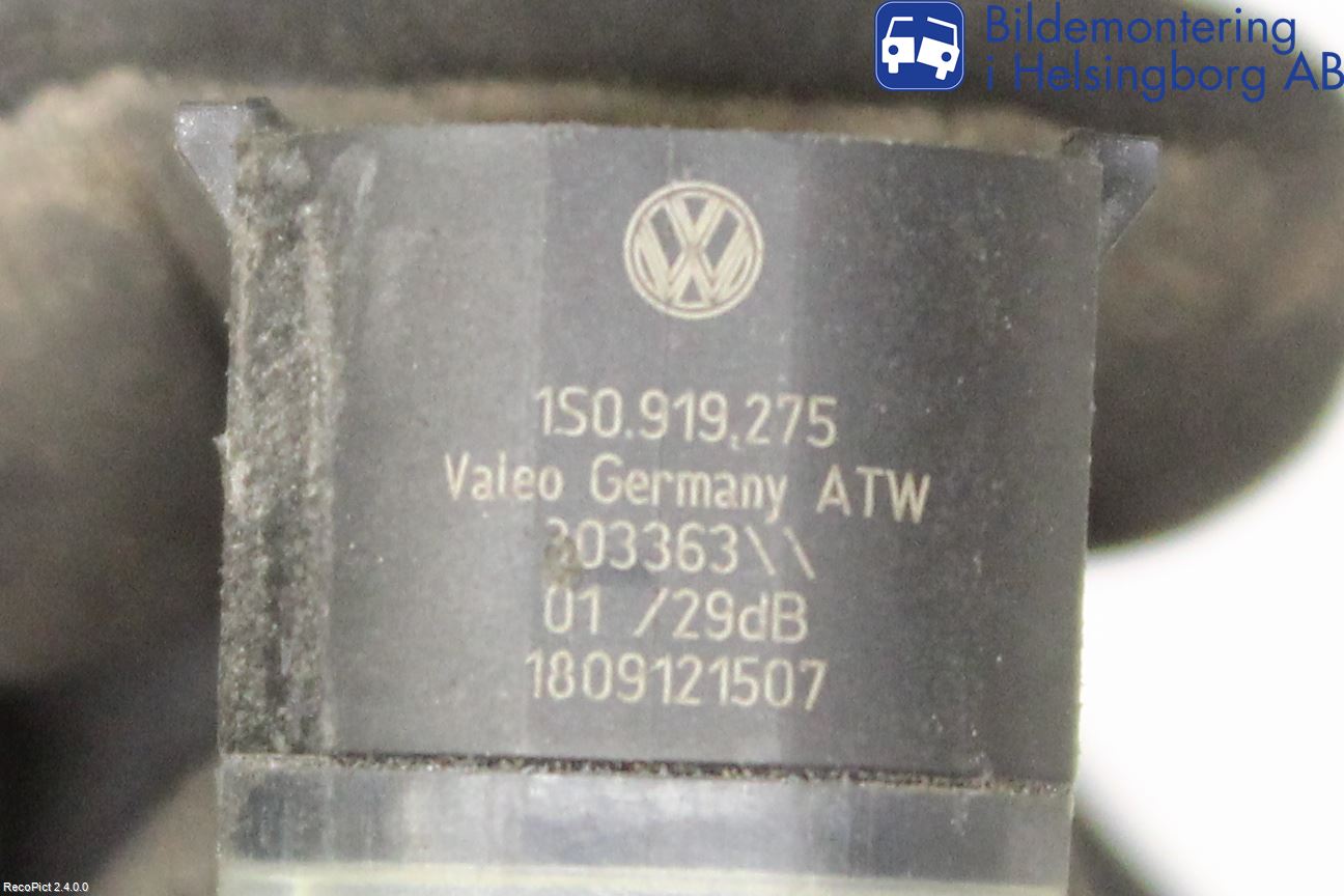 Volkswagen VW POLO 10-17 Parkeringshjälp Backsensor