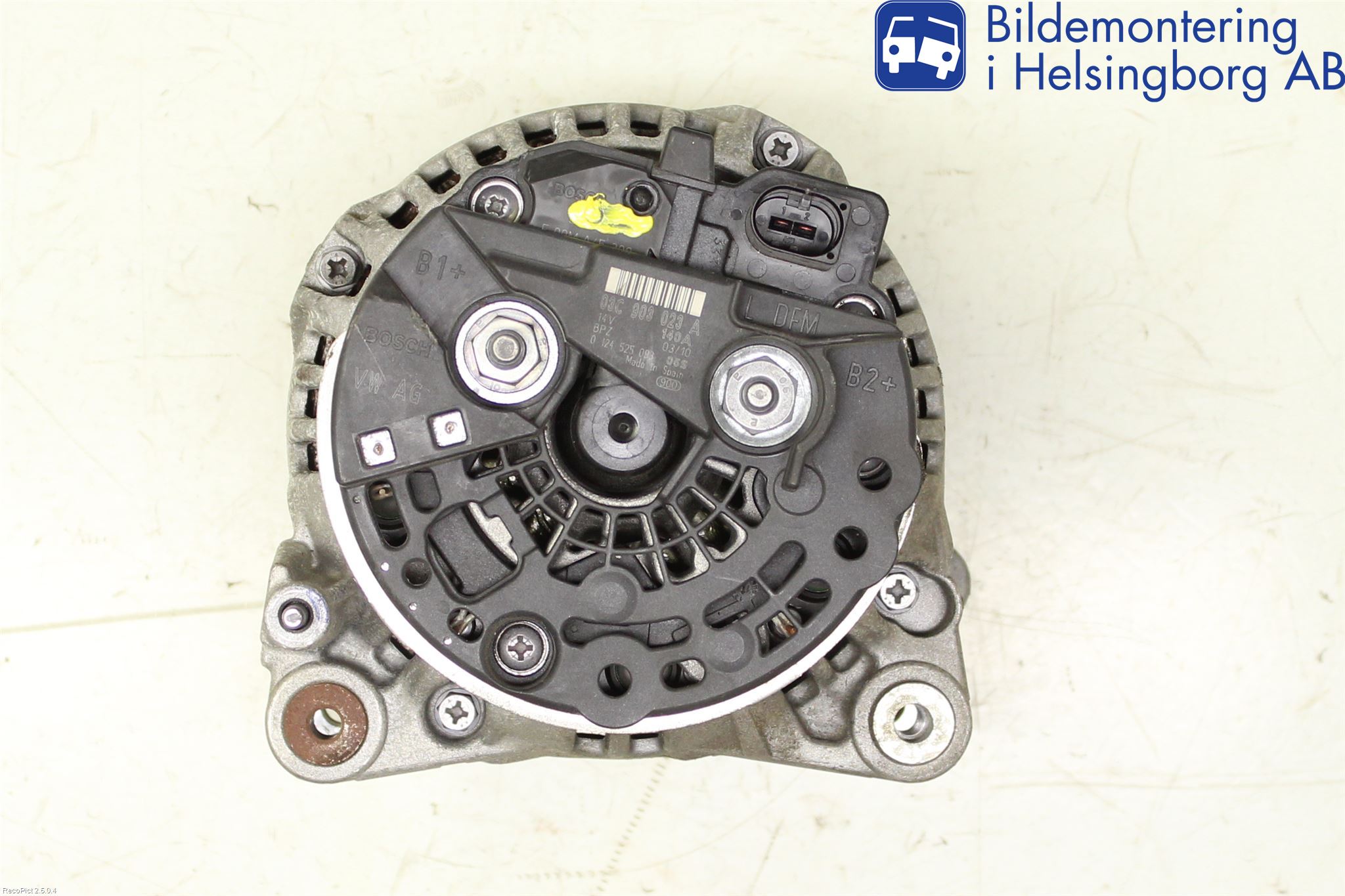 Volkswagen VW GOLF PLUS/CROSS GOLF 04-14 Generator