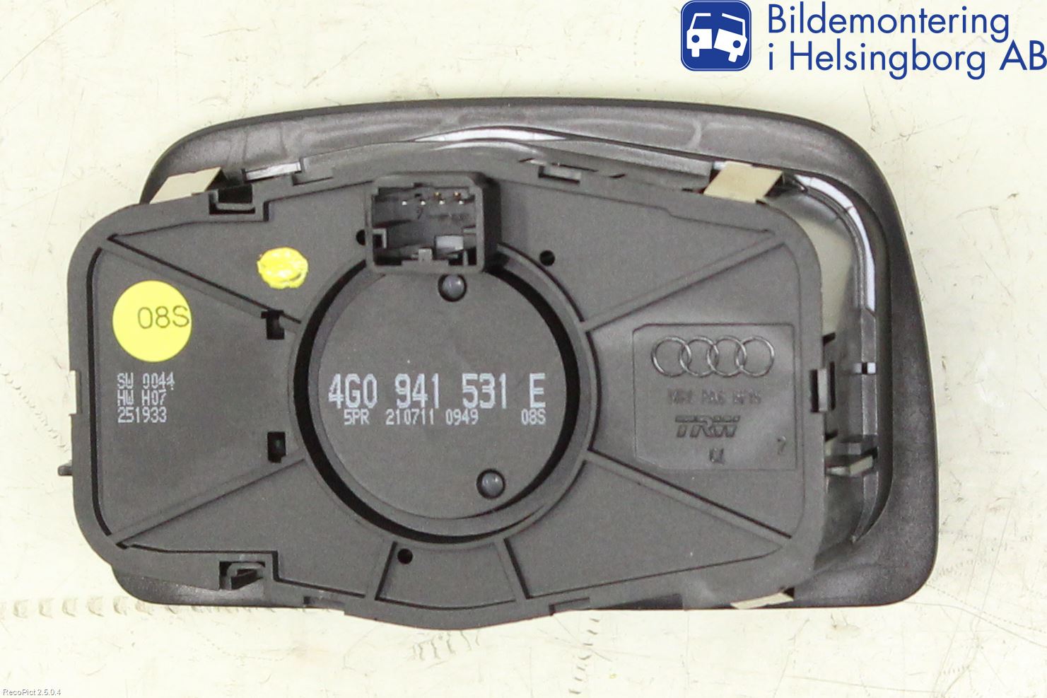 Audi A7/S7 4G 11-17 Strömställare Ljus