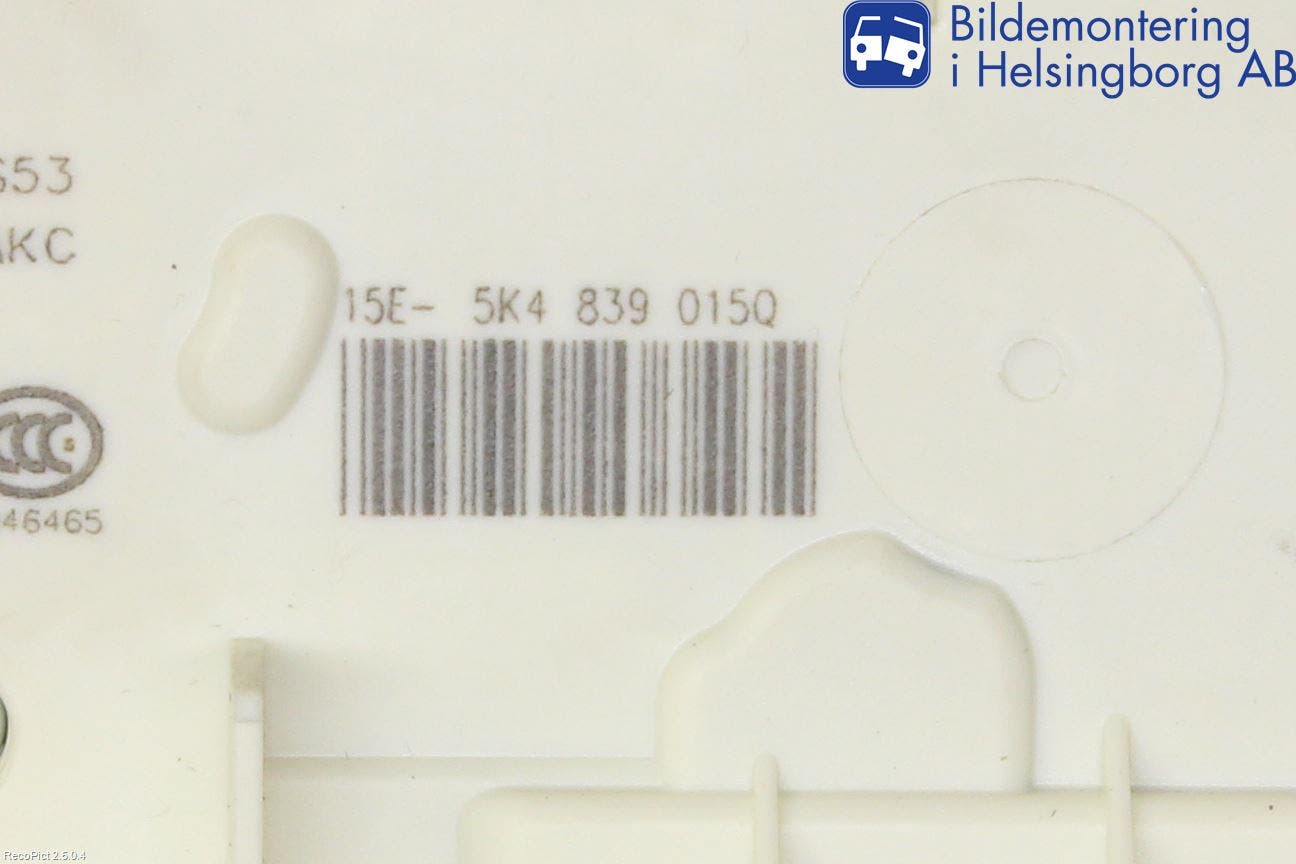 Volkswagen VW GOLF / E-GOLF VII 13-20 Centrallåsmotor Vänster