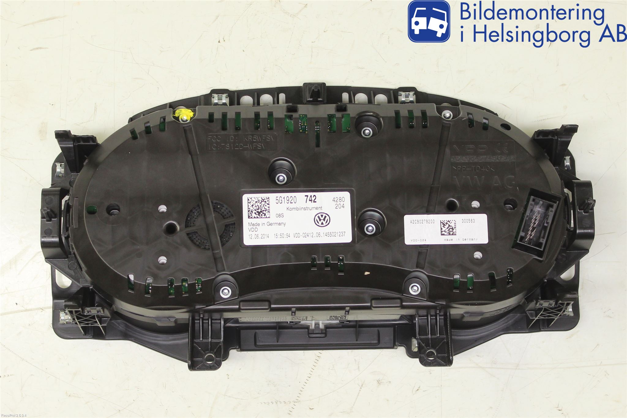 Volkswagen VW GOLF / E-GOLF VII 13-20 Instrument Komb