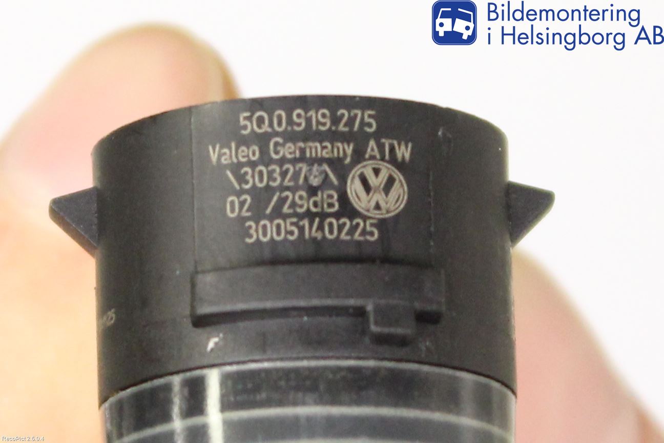 Volkswagen VW GOLF / E-GOLF VII 13-20 Parkeringshjälp Backsensor