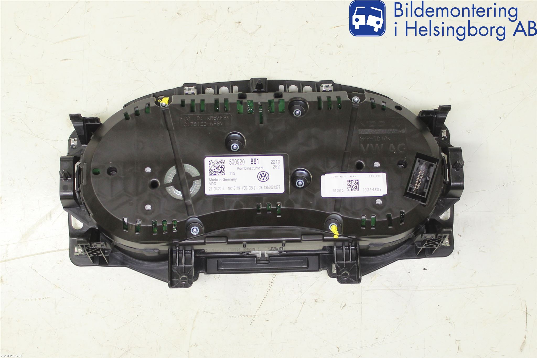 Volkswagen VW GOLF / E-GOLF VII 13-20 Instrument Komb