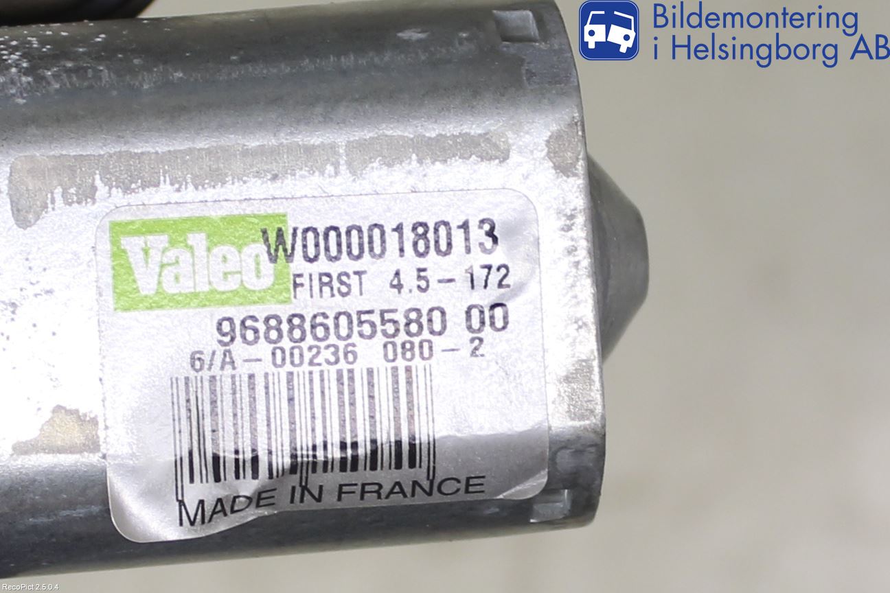 Peugeot 508 11-18 Torkarmotor Baklucka