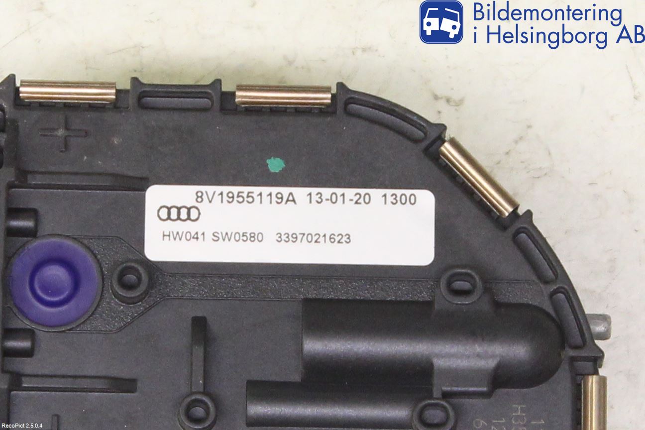Audi A3/S3 8V 13-20 Torkarmotor Vindruta