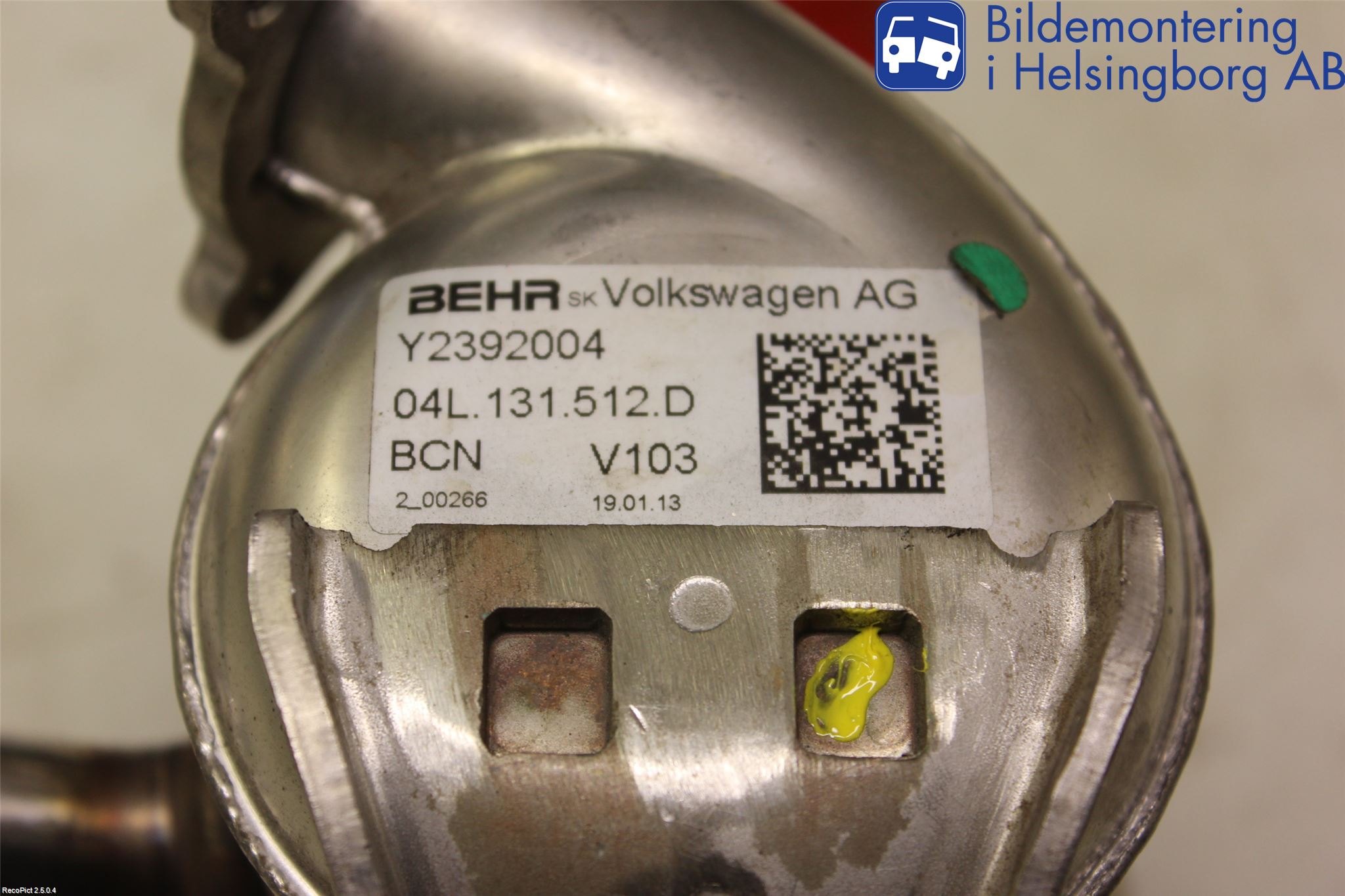 Audi A3/S3 8V 13-20 Avgaskylare