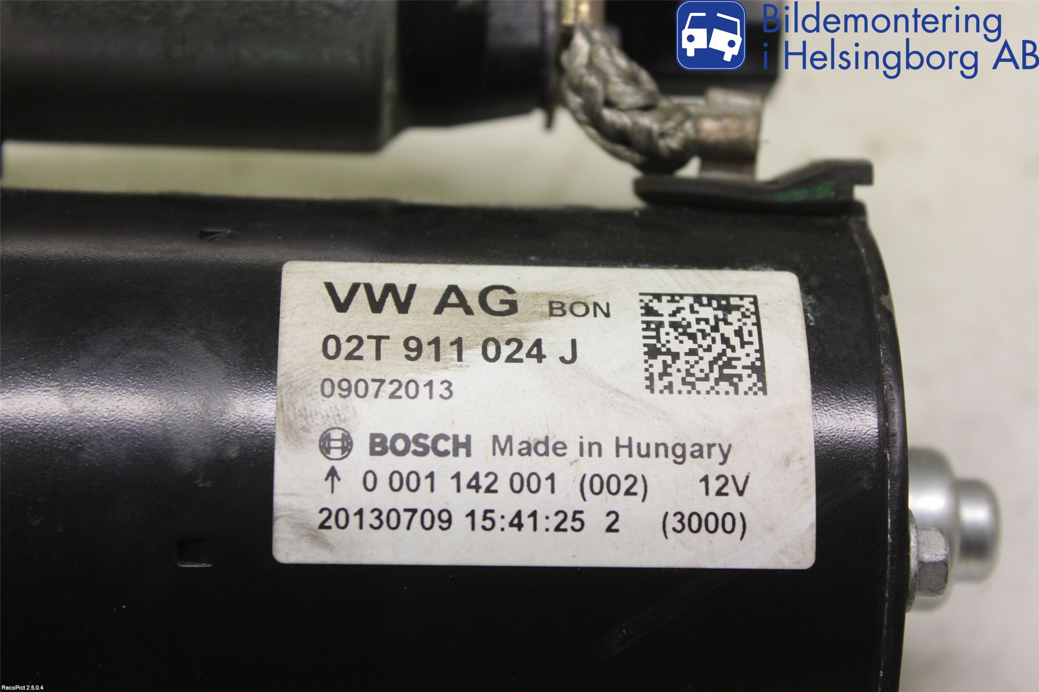 Skoda FABIA 07-14 Startmotor