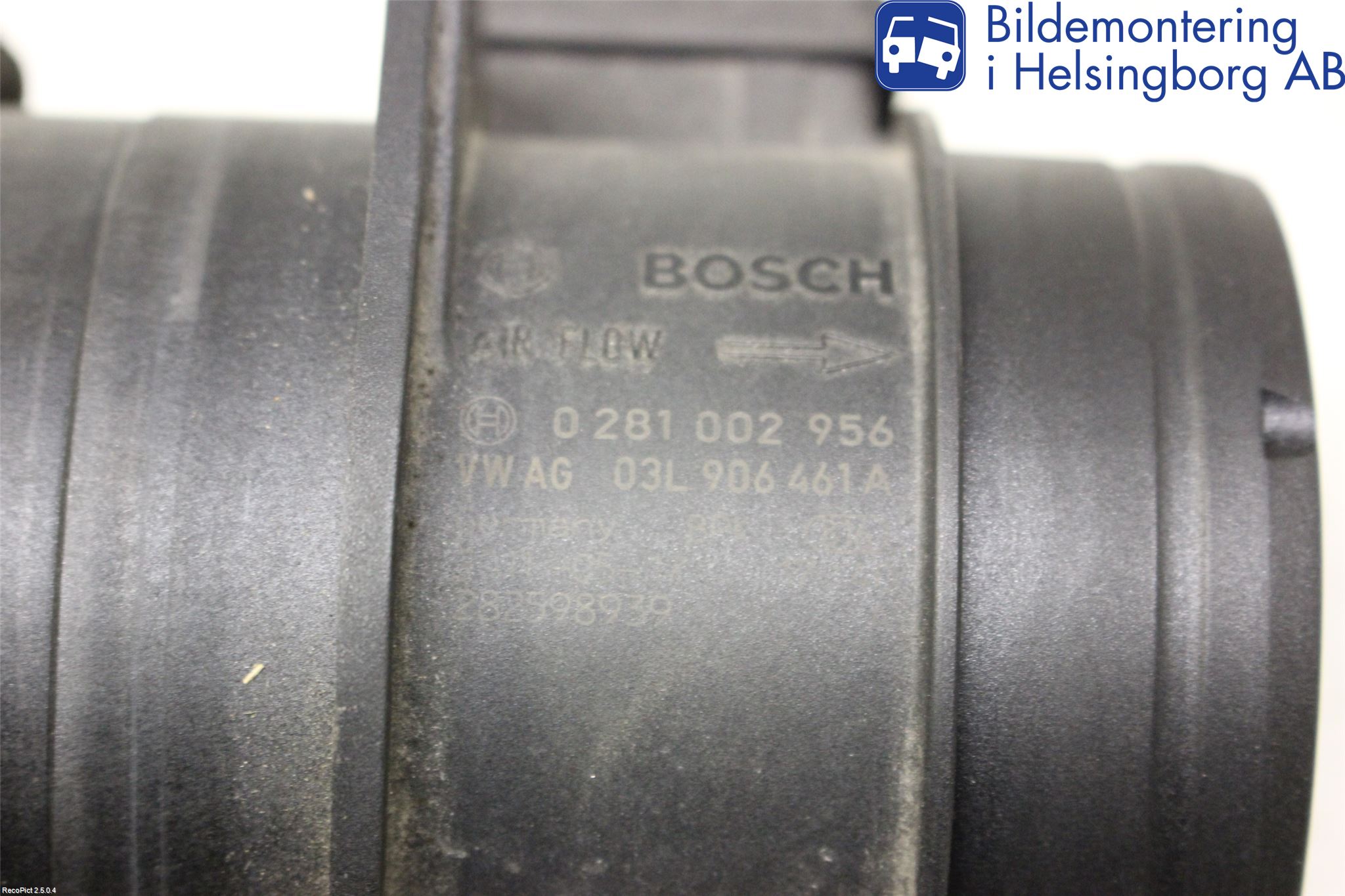 Audi Q5 09-16 Injluftmassamätare