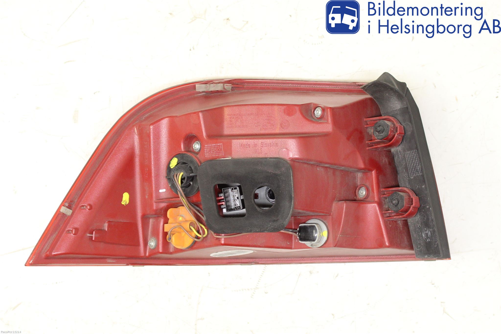 Volkswagen VW PASSAT 11-14 Bakljus Höger