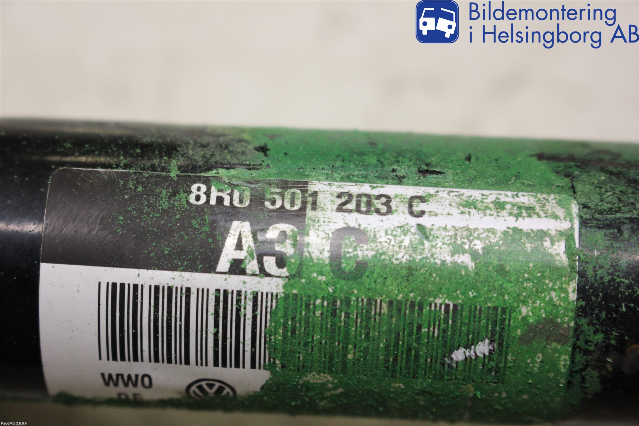 Audi Q5 09-16 Drivaxel Bak Höger