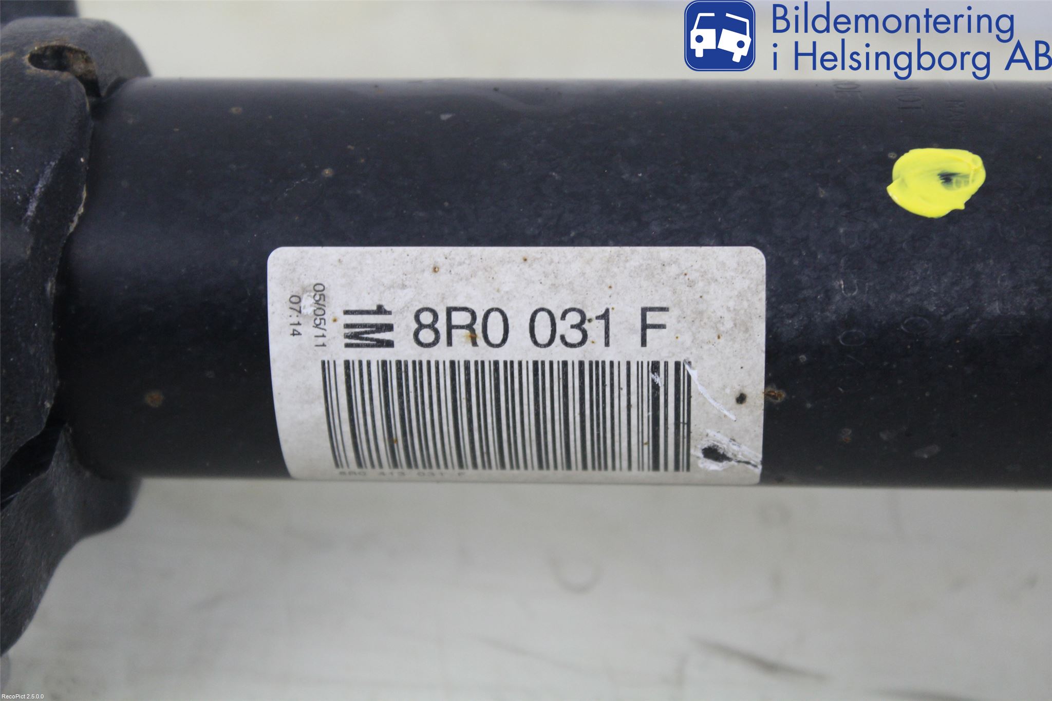 Audi Q5 09-16 Fjäderben Fram Vänster