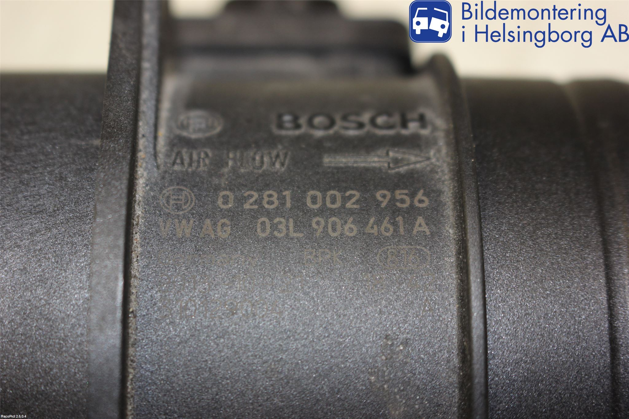 Audi A6/S6 4G 11-18 Injluftmassamätare