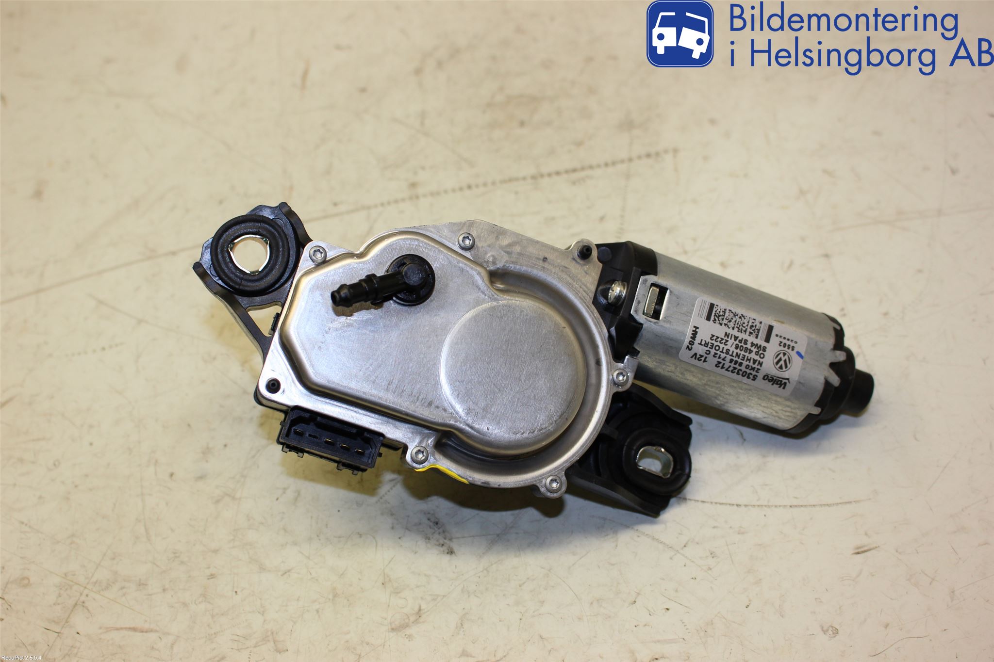 Volkswagen VW CADDY 11-15 Torkarmotor Baklucka