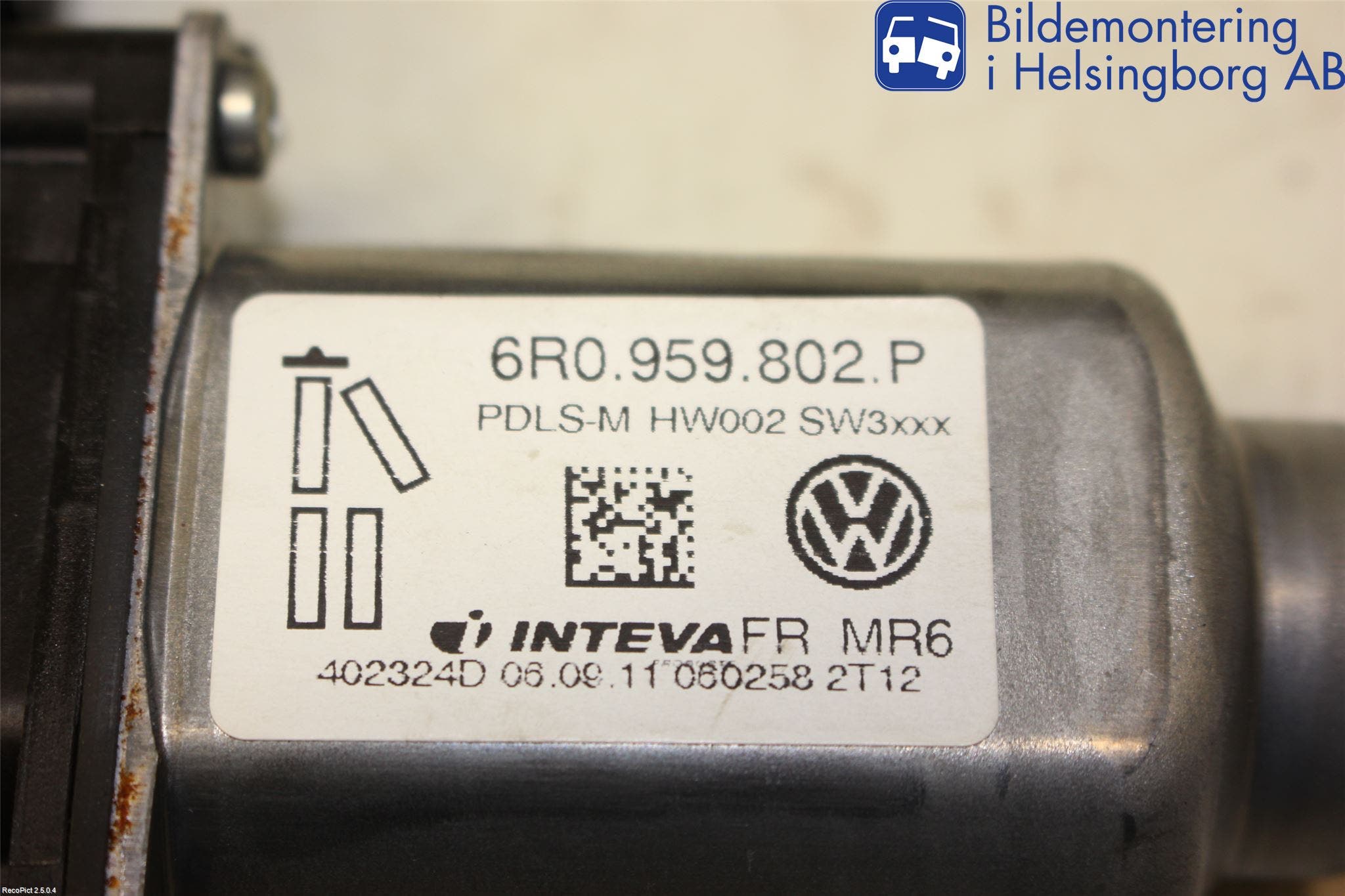 Skoda FABIA 07-14 Fönsterhissmotor