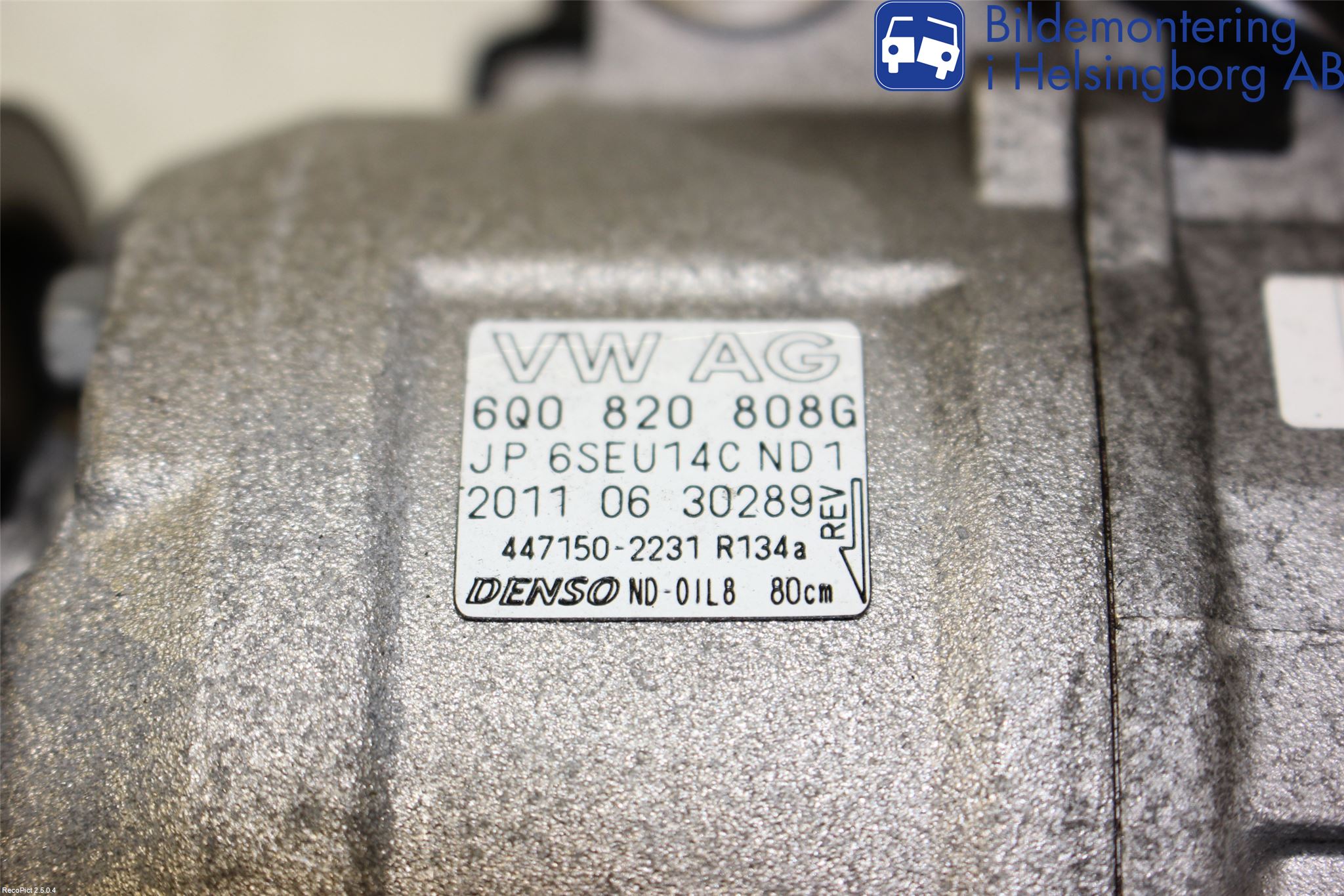 Skoda FABIA 07-14 Ac Kompressor