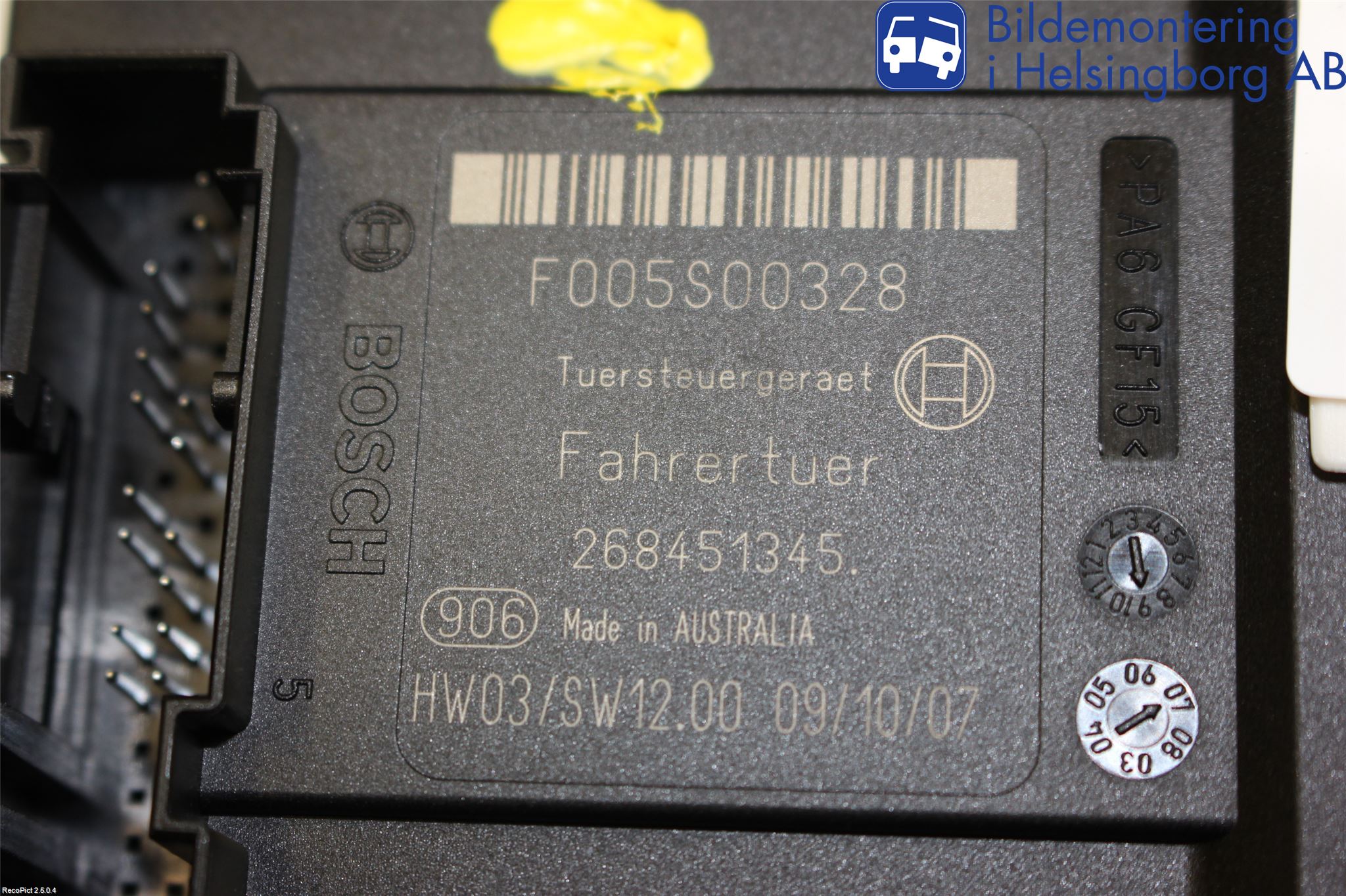 Porsche CAYMAN 96- Fönsterhissmotor