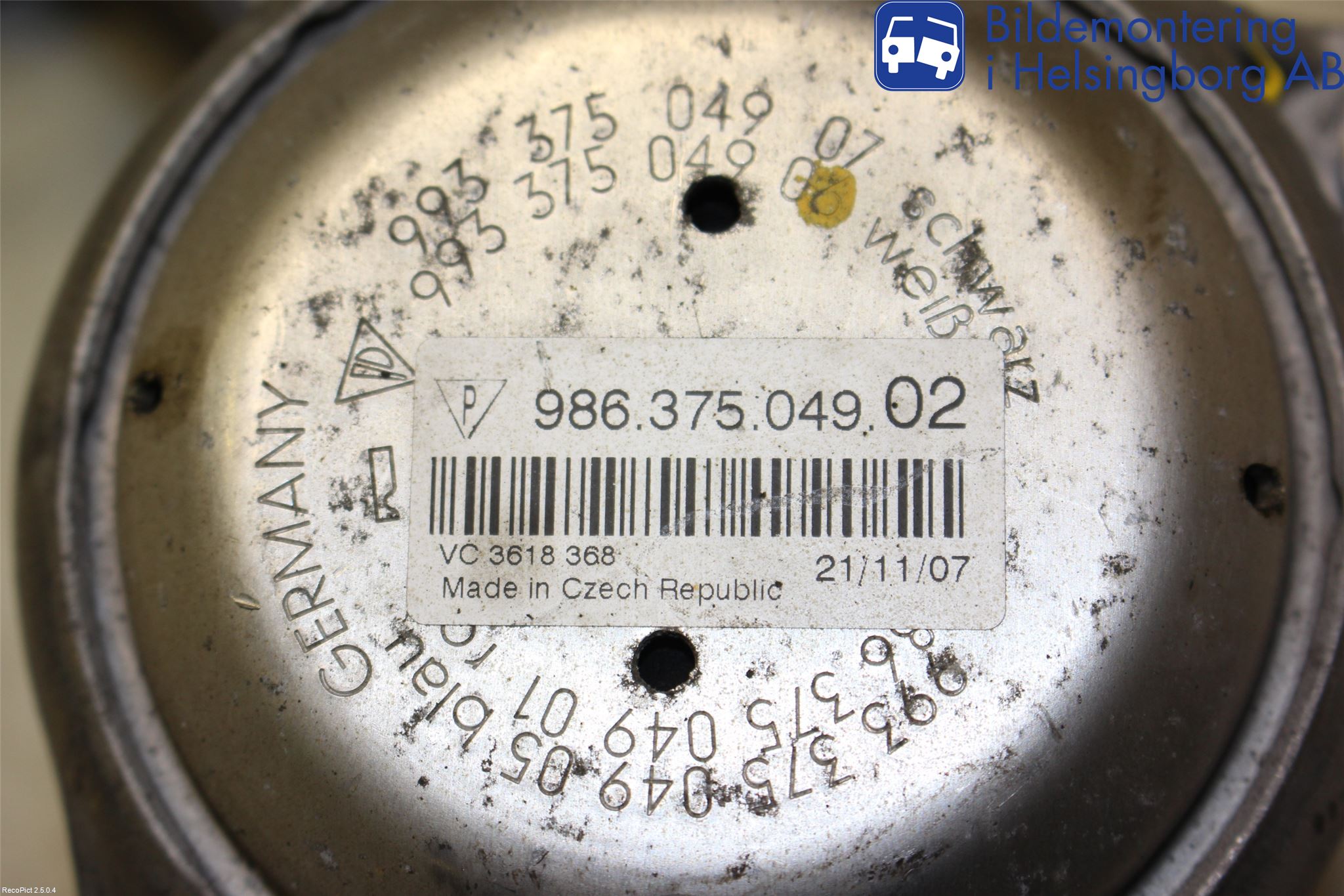 Porsche CAYMAN 96- Växellådsfäste