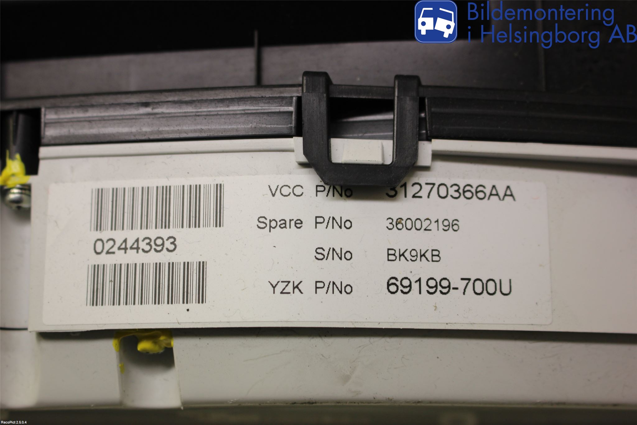 Volvo V70 08-13 Instrument Komb