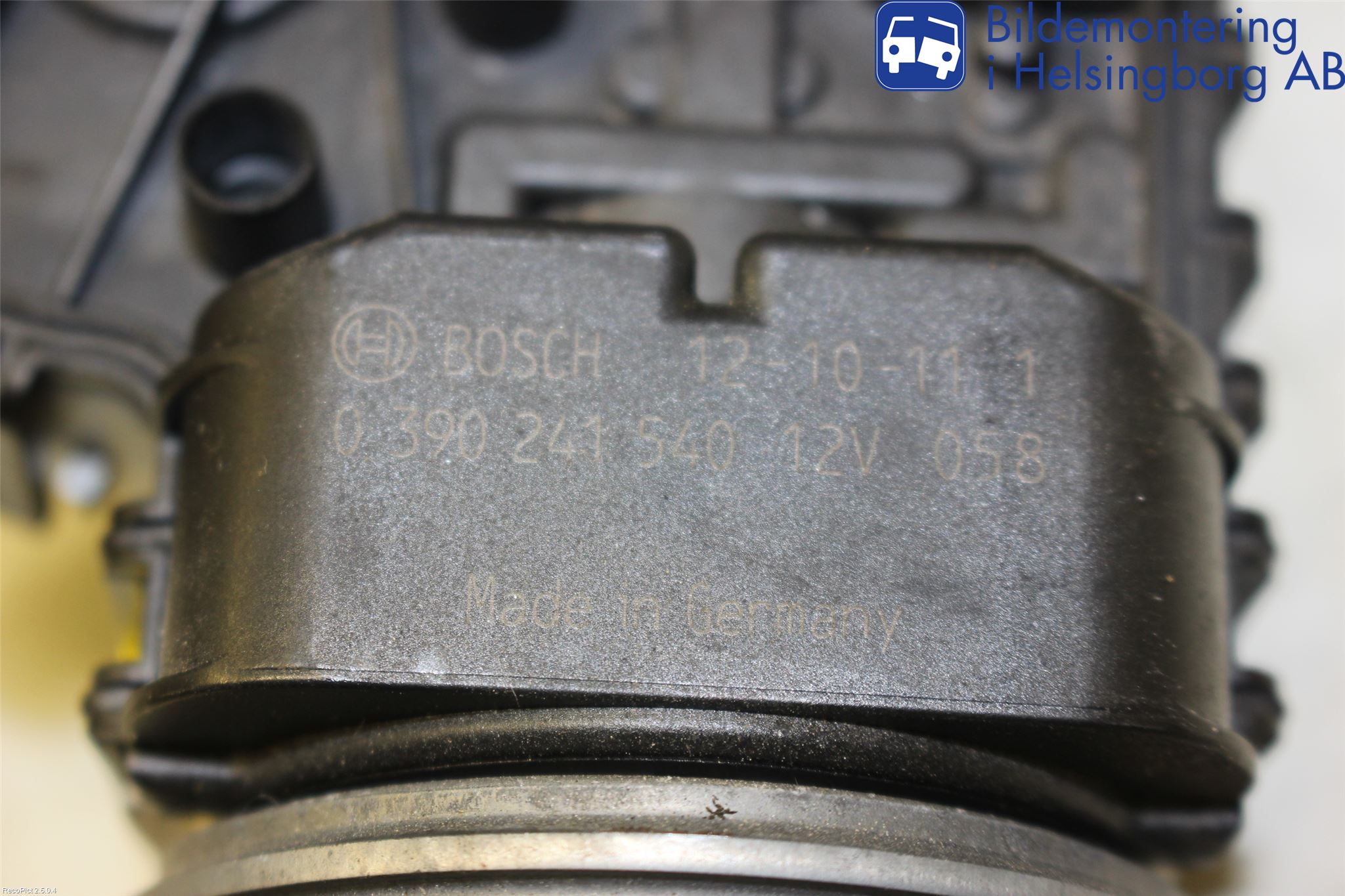 Peugeot 208 12-15 Torkarmotor Vindruta