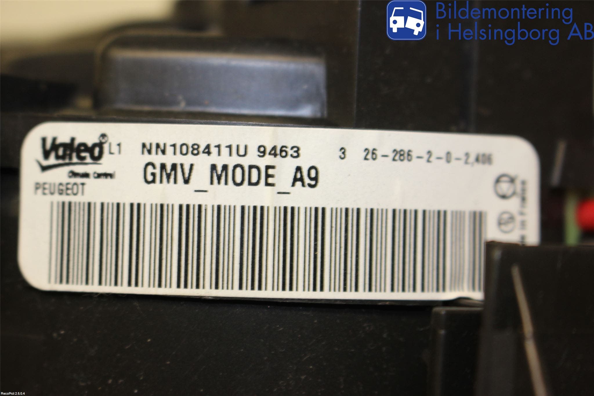 Peugeot 208 12-15 Värmefläkt