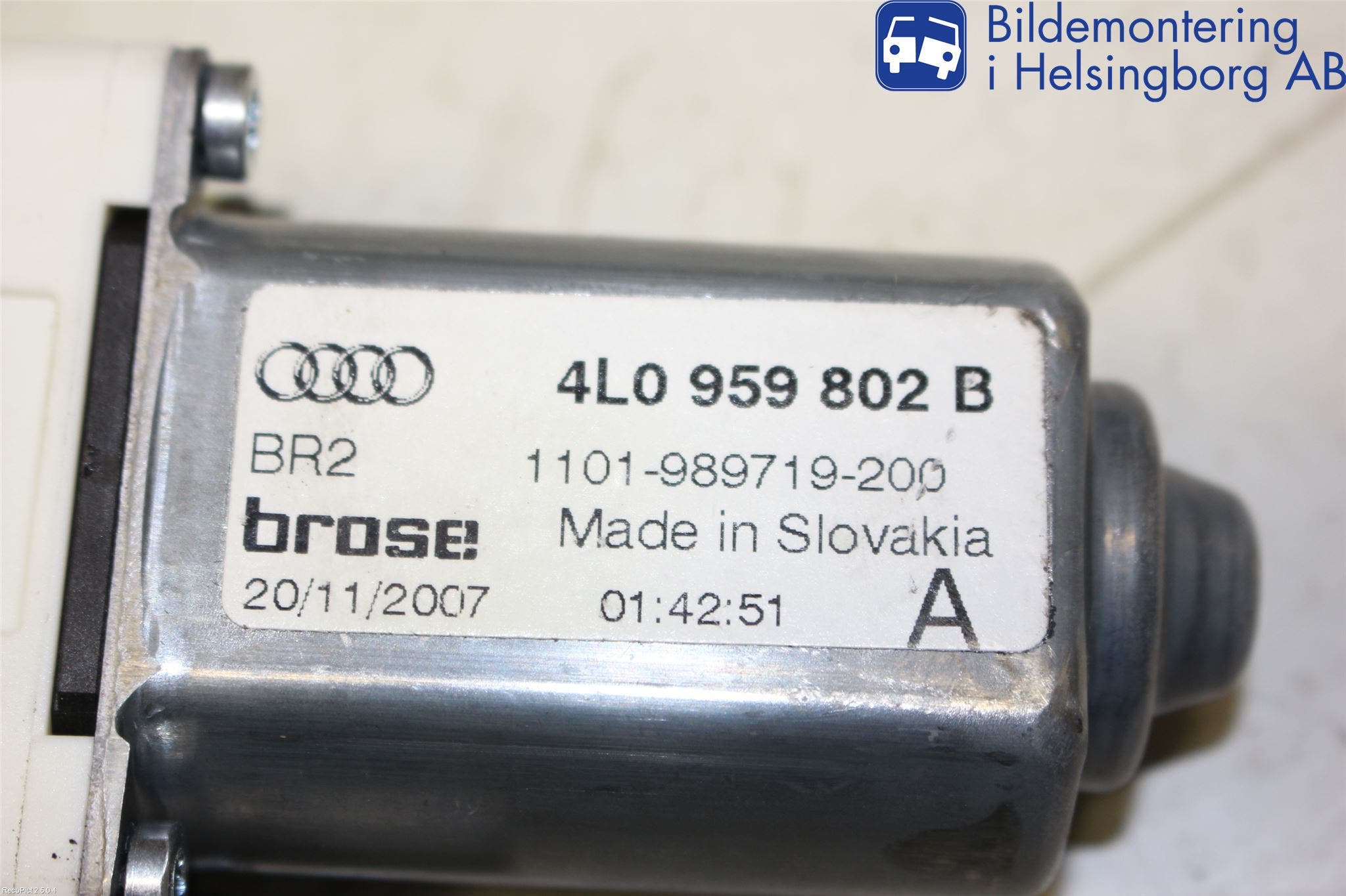 Audi Q7/SQ7 Fönsterhiss El Kompl