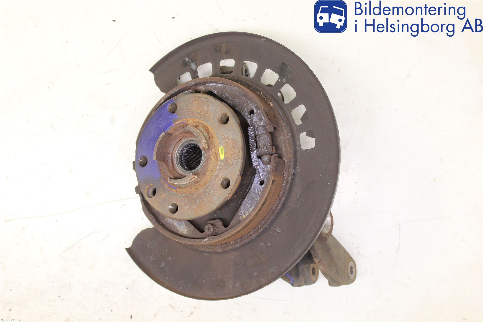 Audi Q7/SQ7 Hjullagerhus-Spindel Vä B