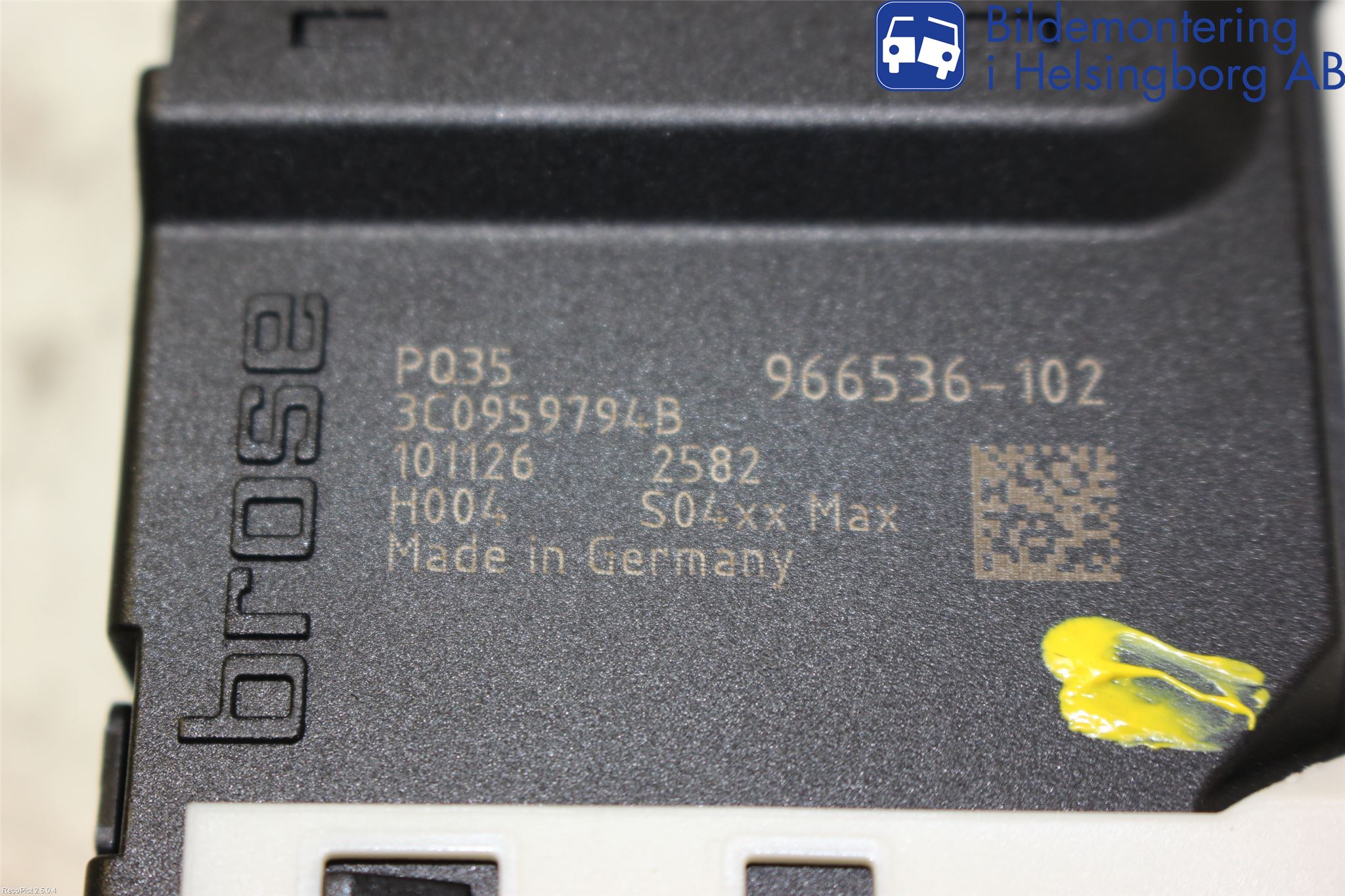 Volkswagen VW PASSAT CC 08-16 Fönsterhissmotor