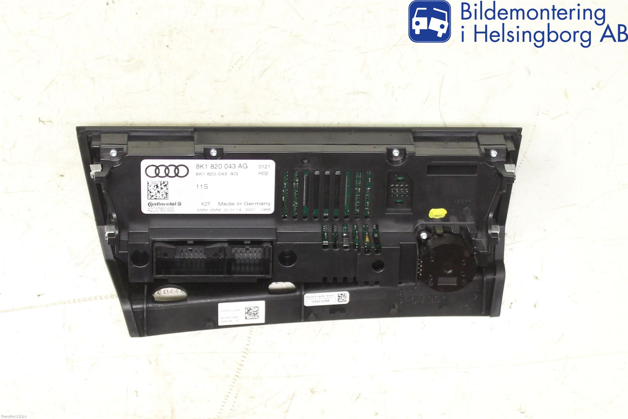 Audi A4 12-15 Ac Styrenhet Ac Manöveren