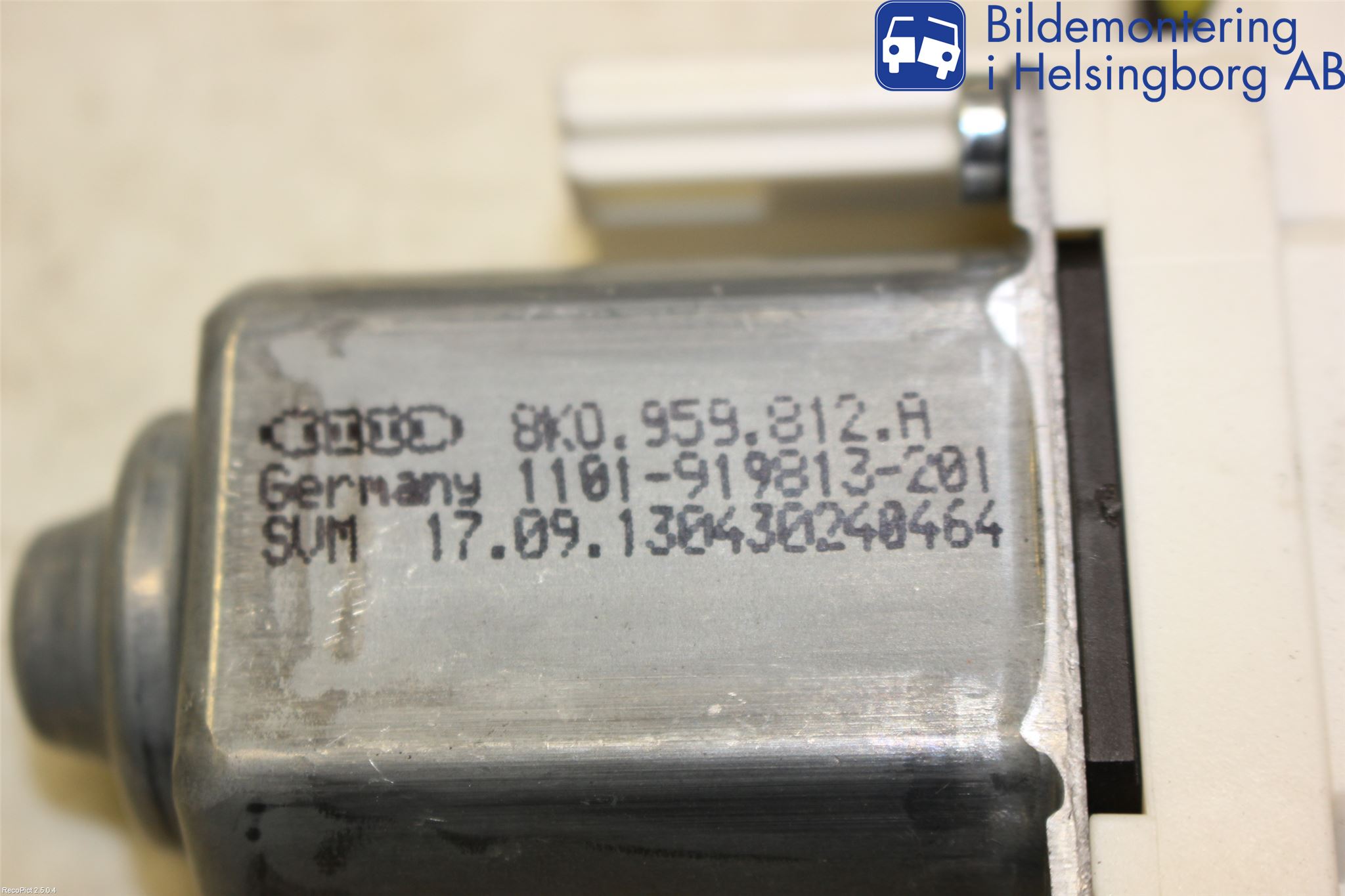 Audi A4 12-15 Fönsterhissmotor