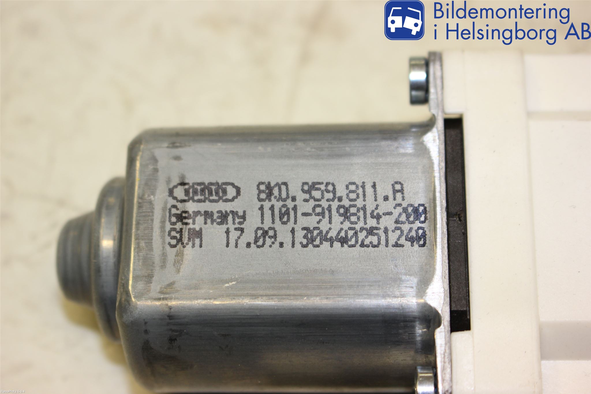 Audi A4 12-15 Fönsterhissmotor