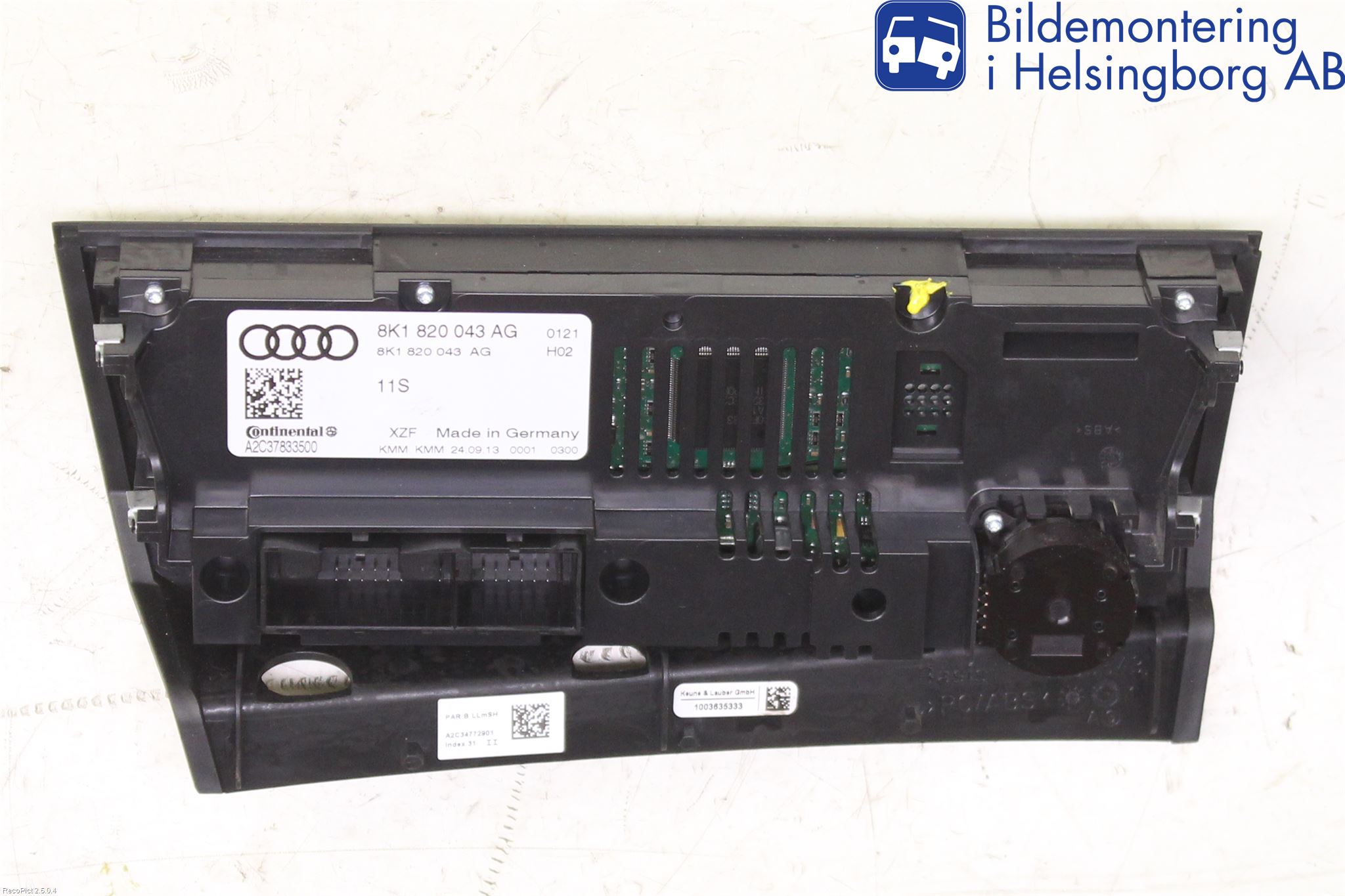 Audi A4 12-15 Ac Styrenhet Ac Manöveren