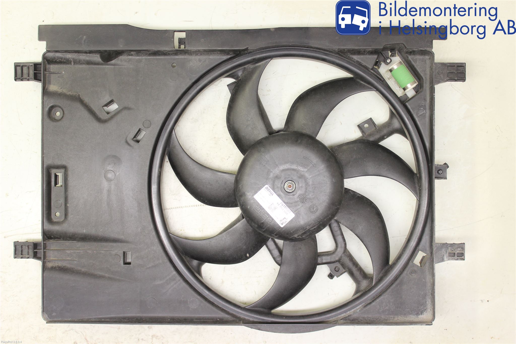 Fiat PUNTO EVO 10-12 Kylfläkt El