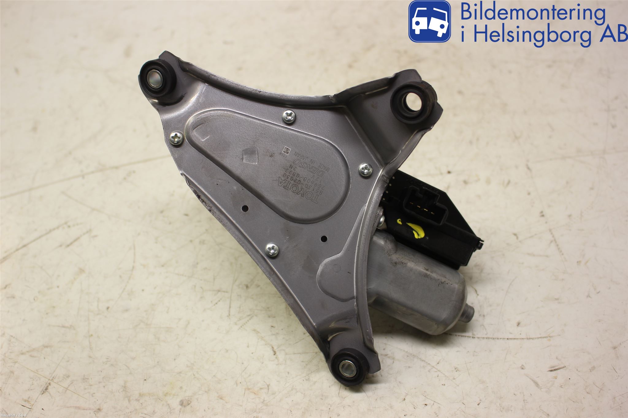 Toyota AURIS 10-12 Torkarmotor Baklucka