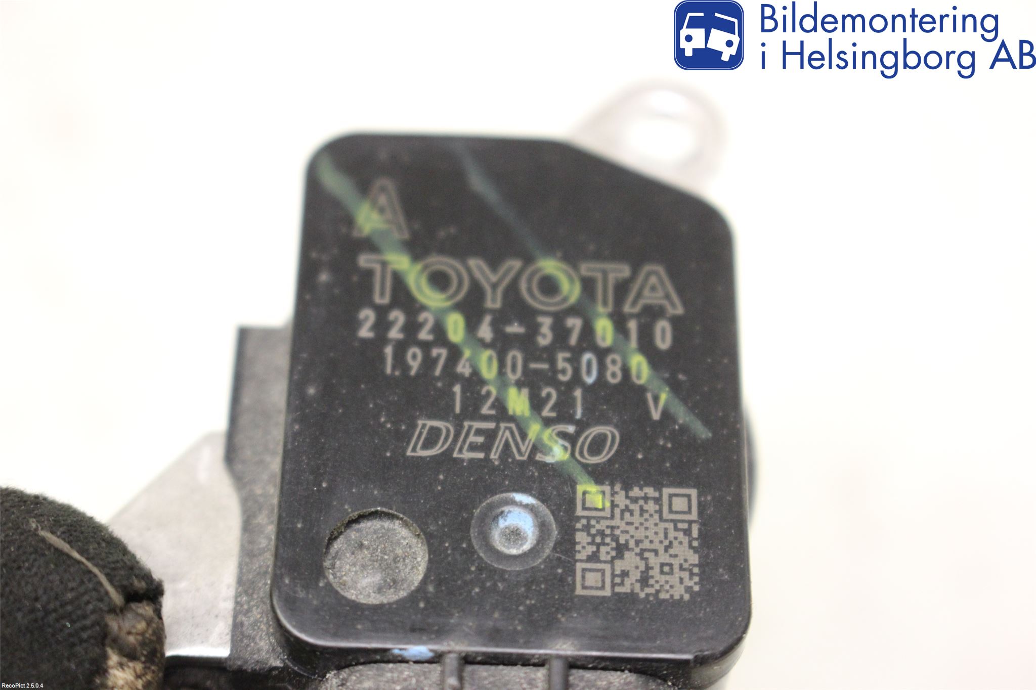 Toyota AURIS 10-12 Injluftmassamätare