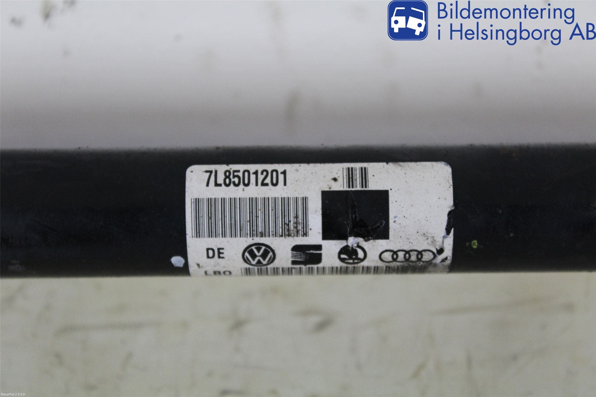 Audi Q7/SQ7 Drivaxel Bak Höger