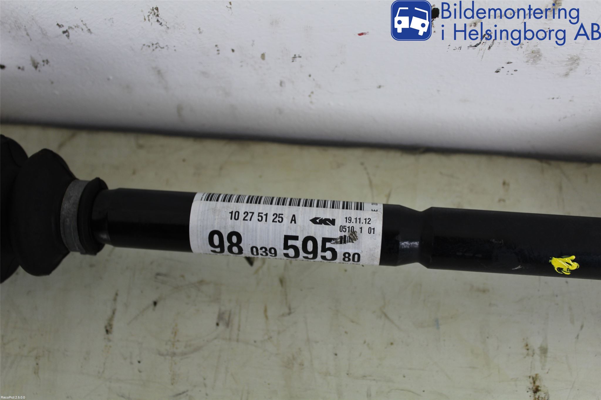 Peugeot 208 12-15 Drivaxel Fram Vänster