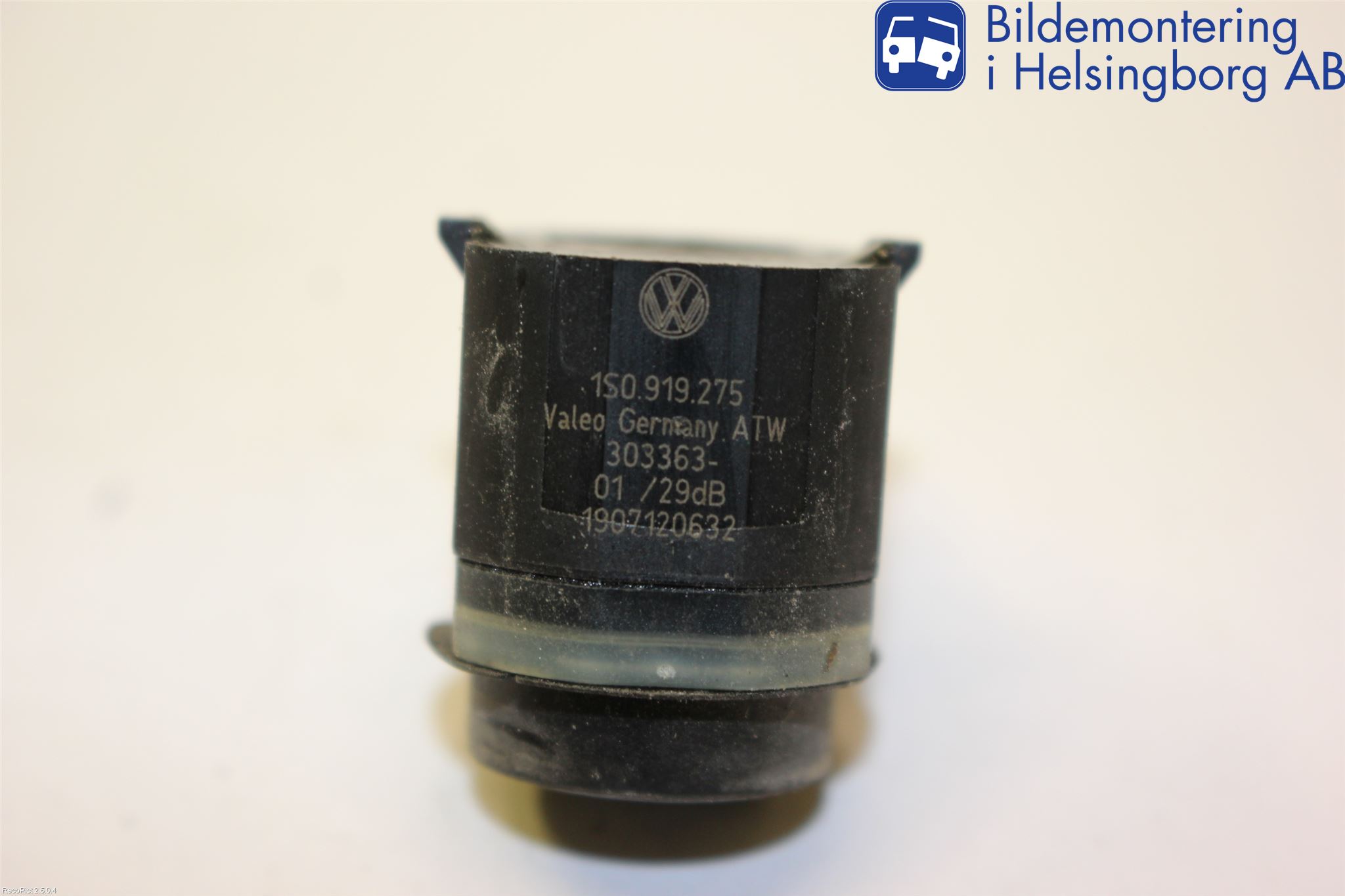 Volkswagen VW GOLF PLUS/CROSS GOLF 04-14 Parkeringshjälp Backsensor