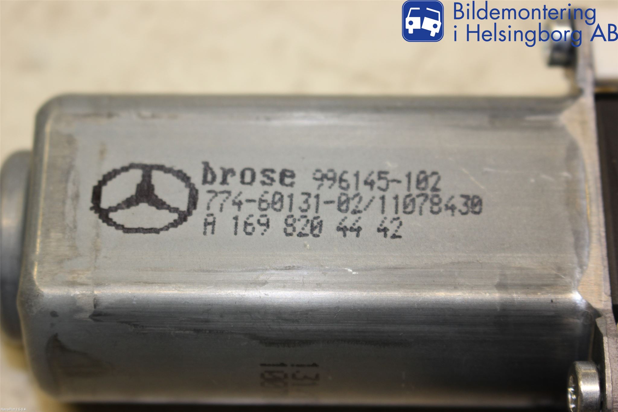 Mercedes-Benz MB B-KLASS (W245) 05-12 Fönsterhissmotor