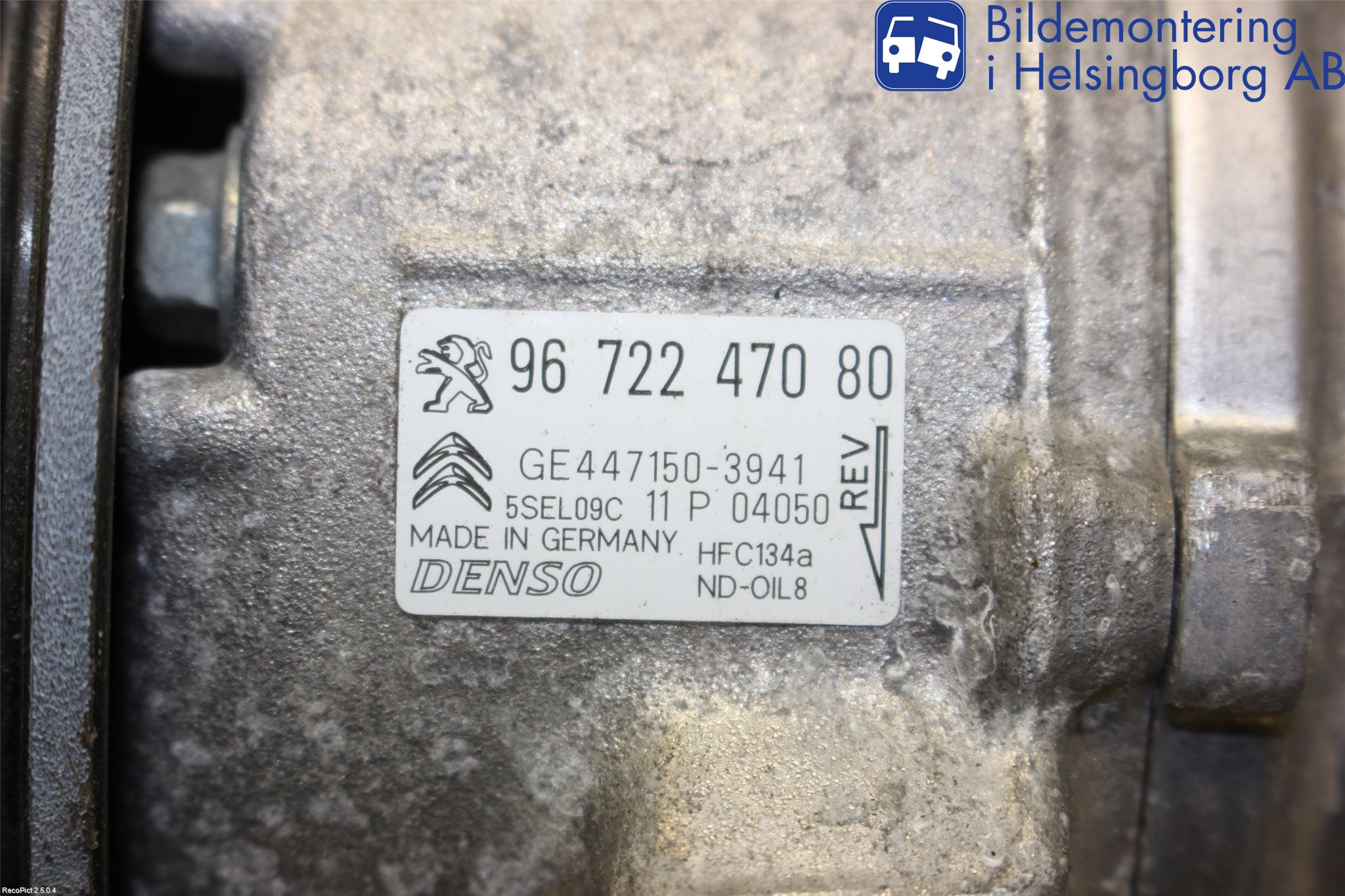 Peugeot 208 12-15 Ac Kompressor