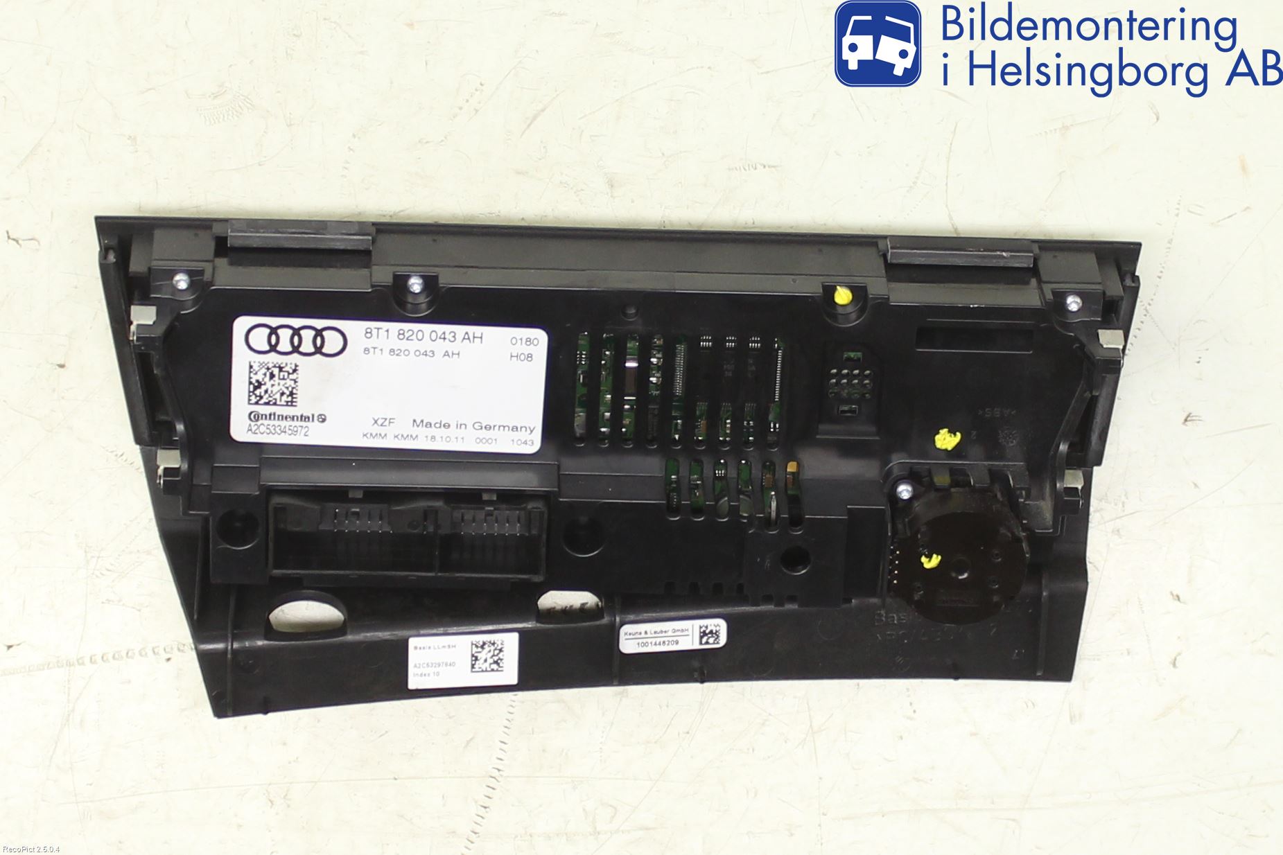 Audi A4/S4 08-11 Ac Styrenhet Ac Manöveren