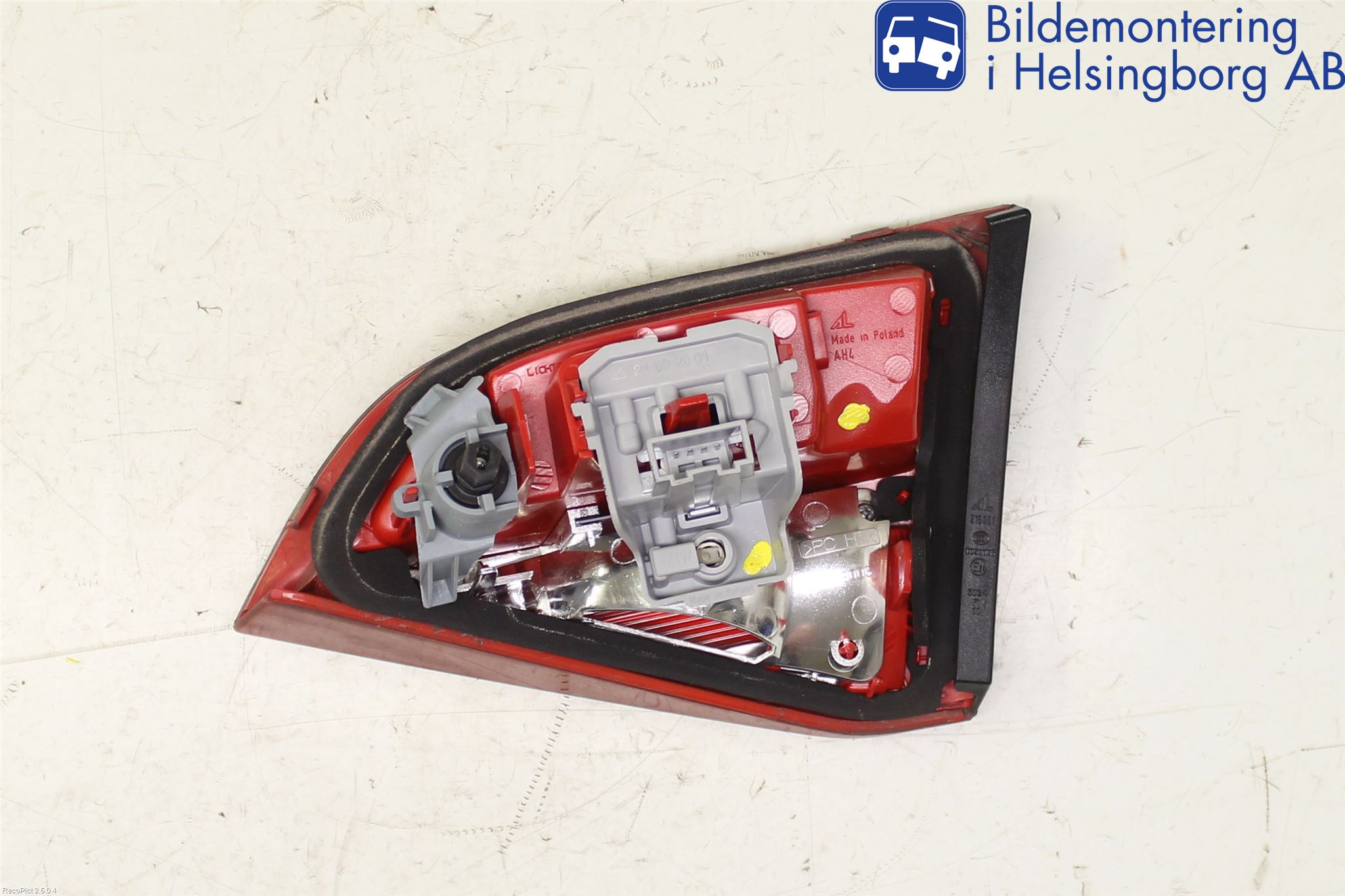 Audi A4/S4 08-11 Bakljus Lucka Vä