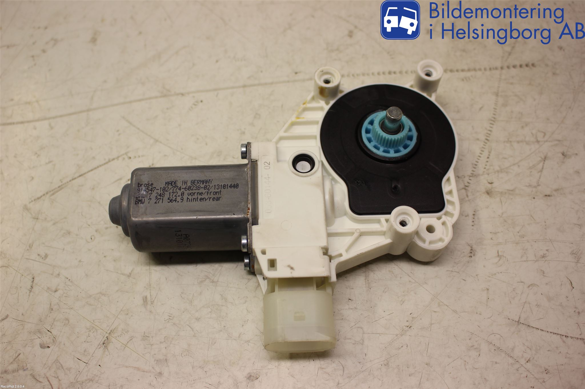 BMW 5 F10/F11/F18 09-17 Fönsterhissmotor