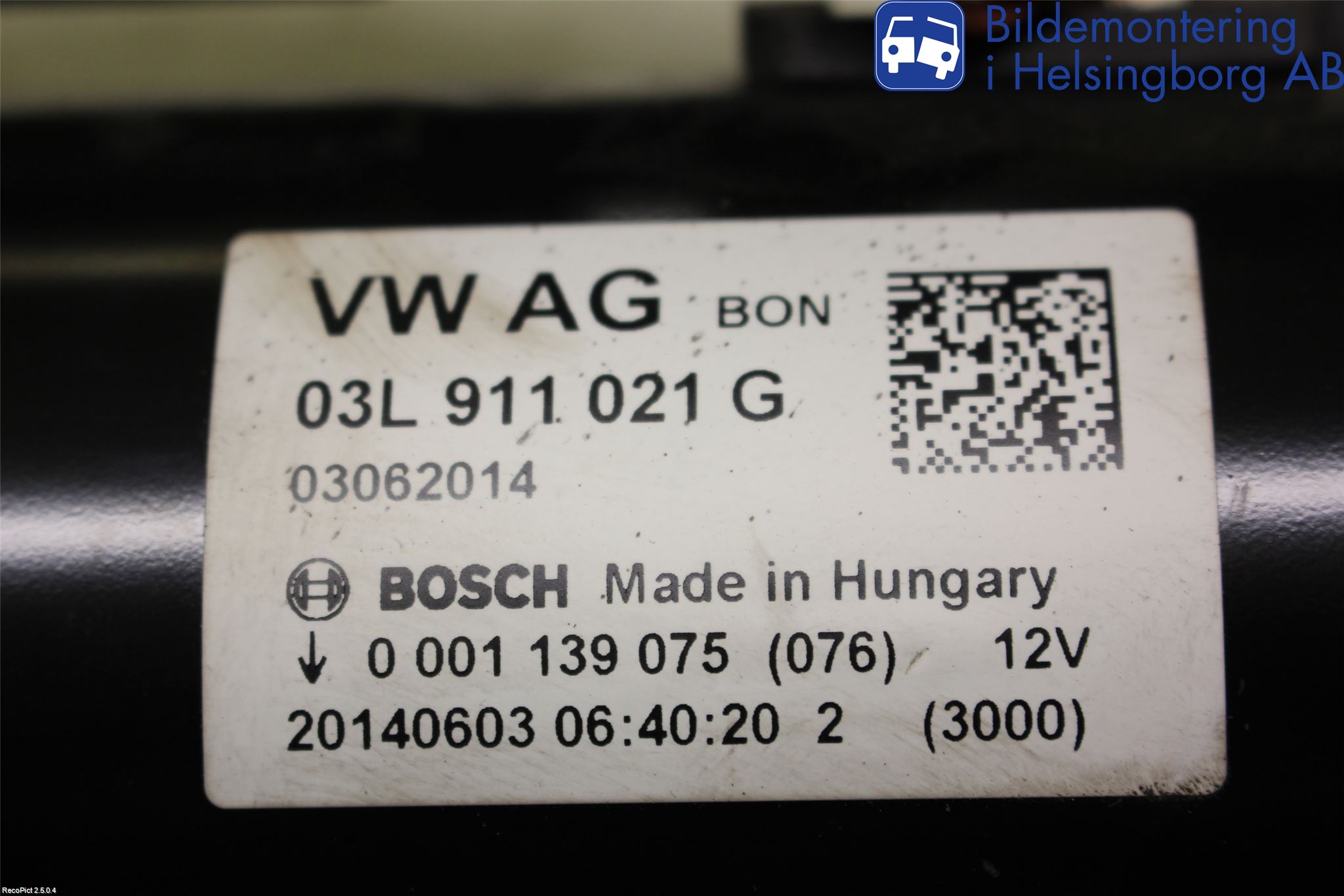 Audi Q5 09-16 Startmotor Diesel