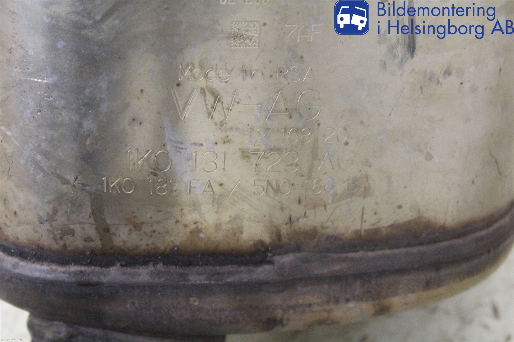 Skoda SUPERB 09-15 Katalysator