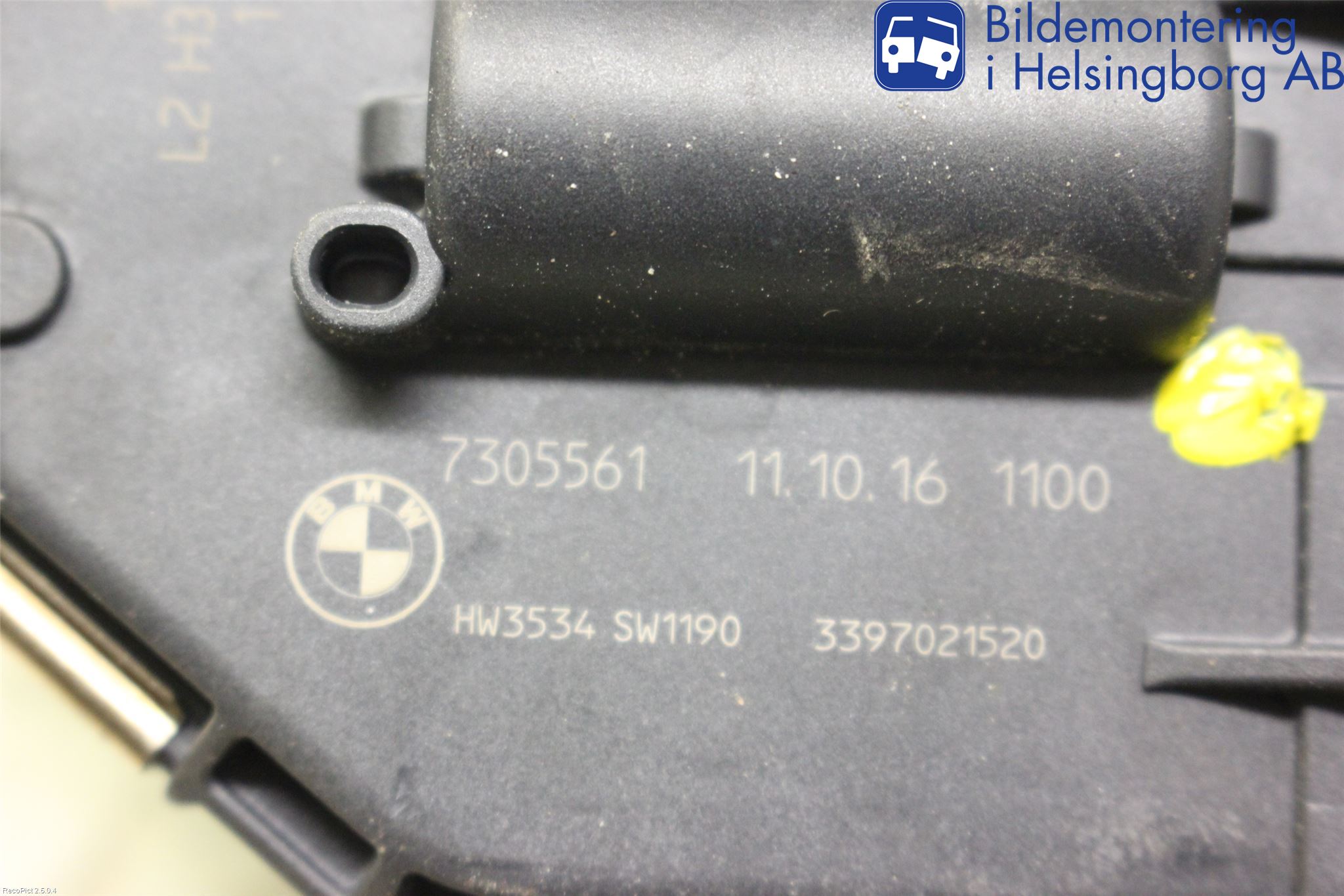 BMW 5 F10/F11/F18 09-17 Torkarmotor Vindruta