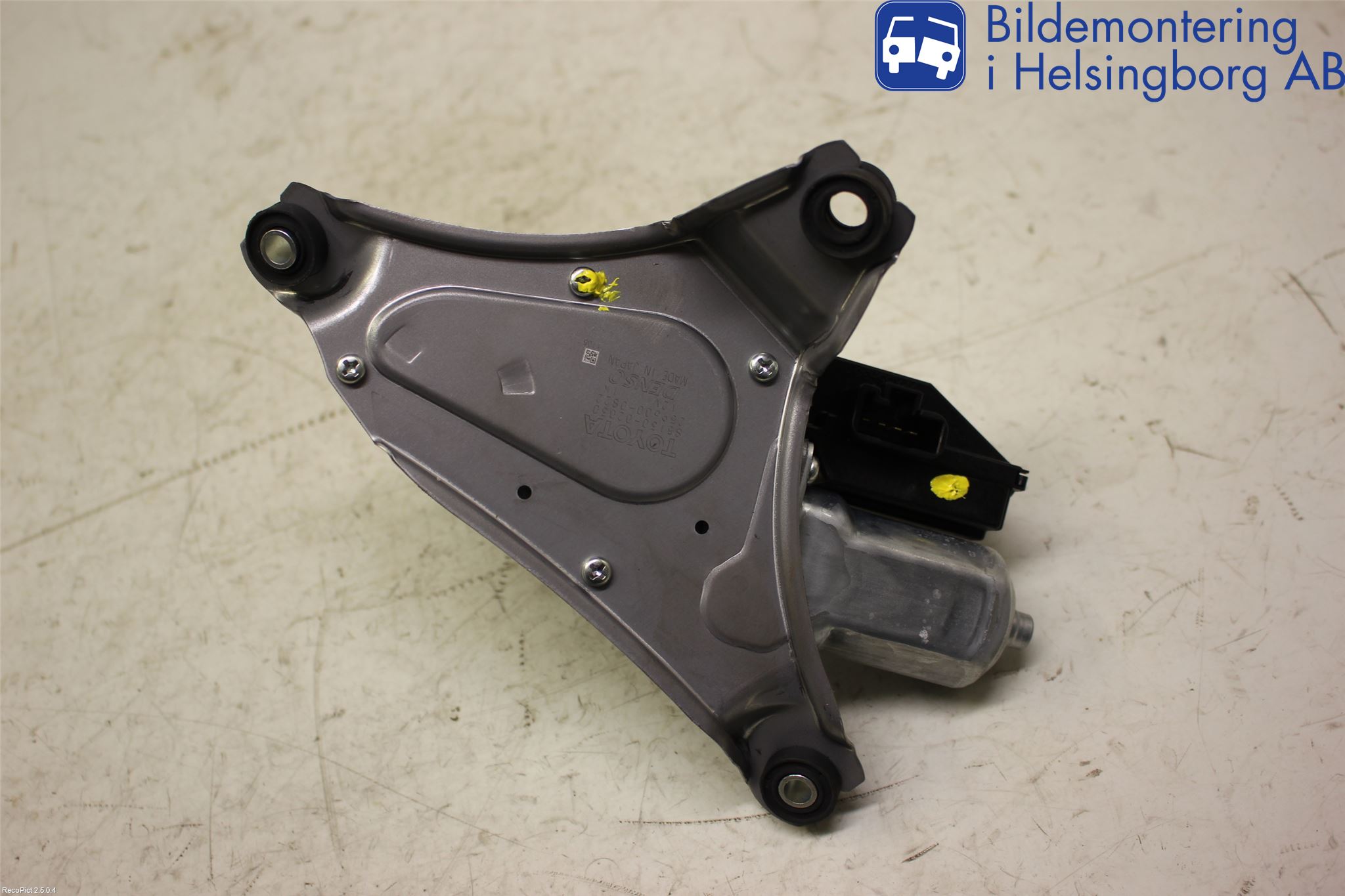 Toyota AURIS 07-09 Torkarmotor Baklucka