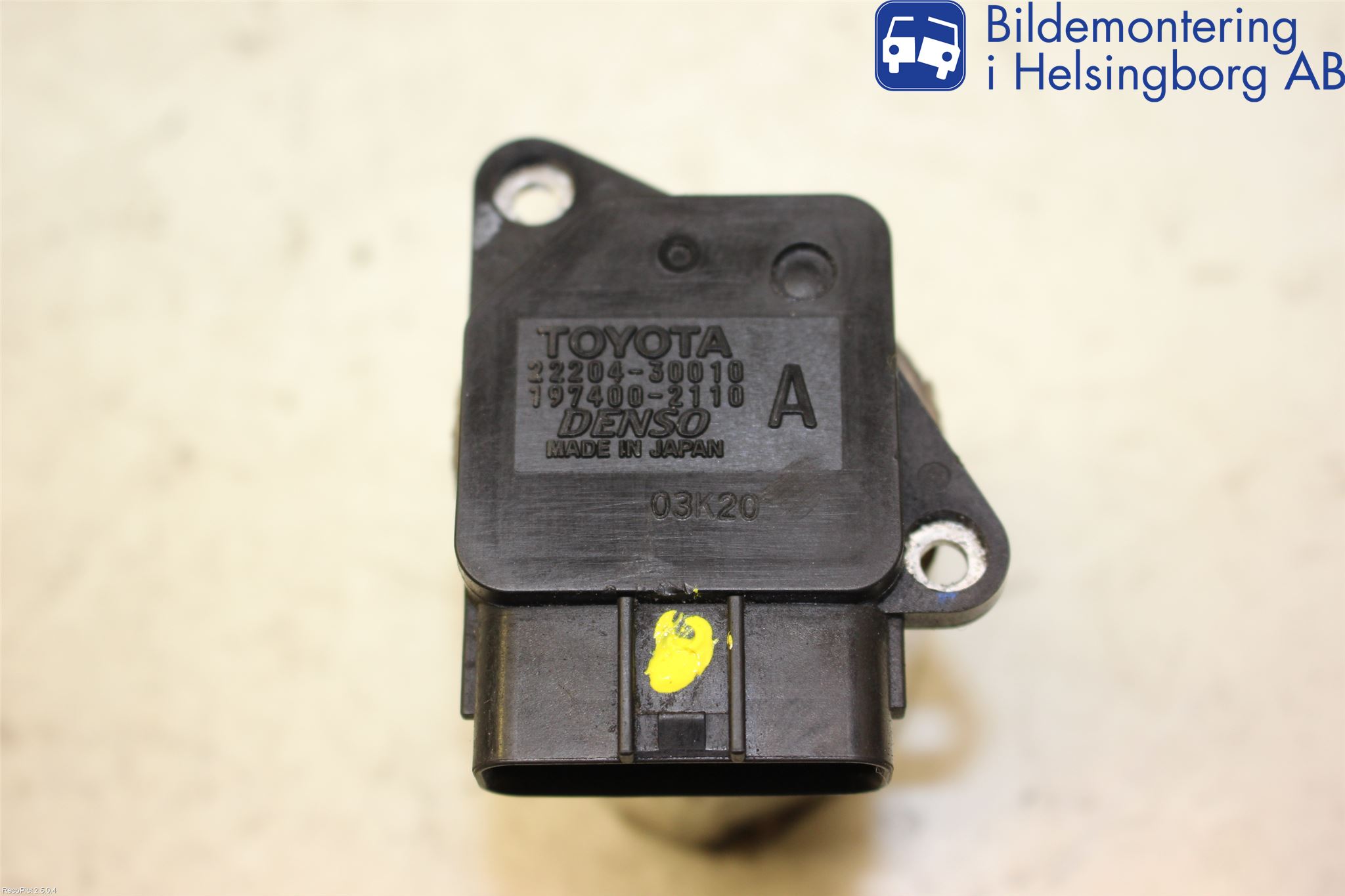 Toyota AURIS 07-09 Injluftmassamätare