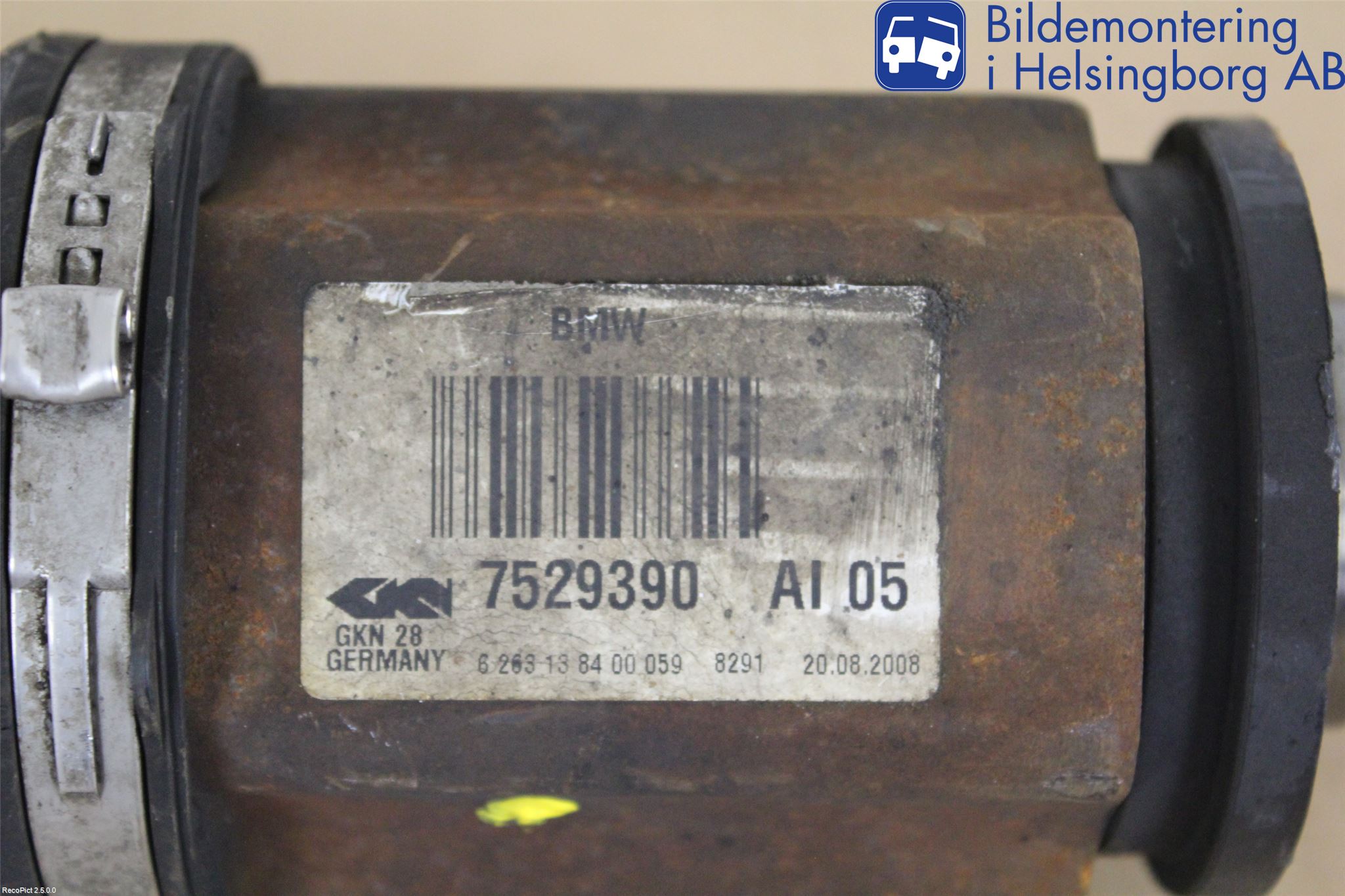 BMW 3 E90/91 SED/TOU 05-12 Drivaxel Fram Höger