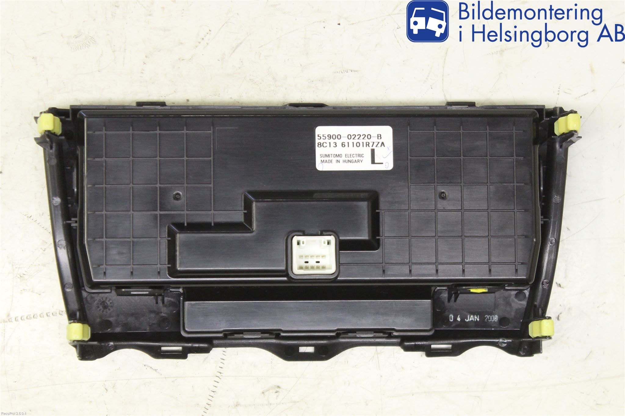 Toyota AURIS 07-09 Ac Styrenhet Ac Manöveren