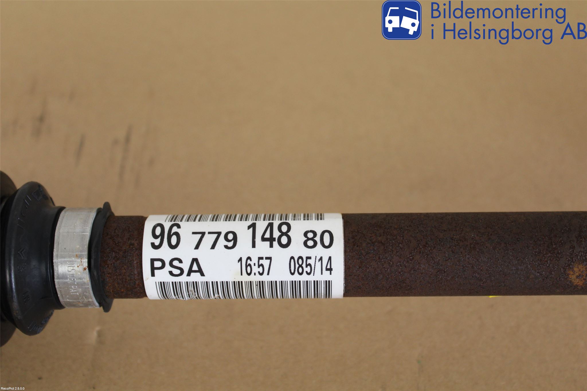 Peugeot 308 14-21 Drivaxel Fram Vänster